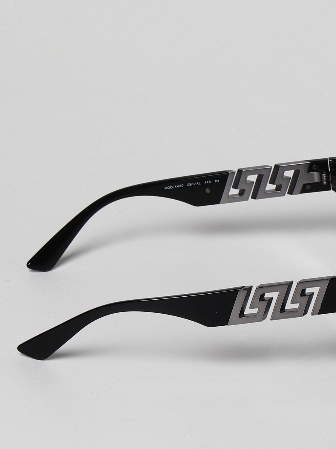 VERSACE: Glasses men - Black 2  Versace sunglasses MOD. 4420