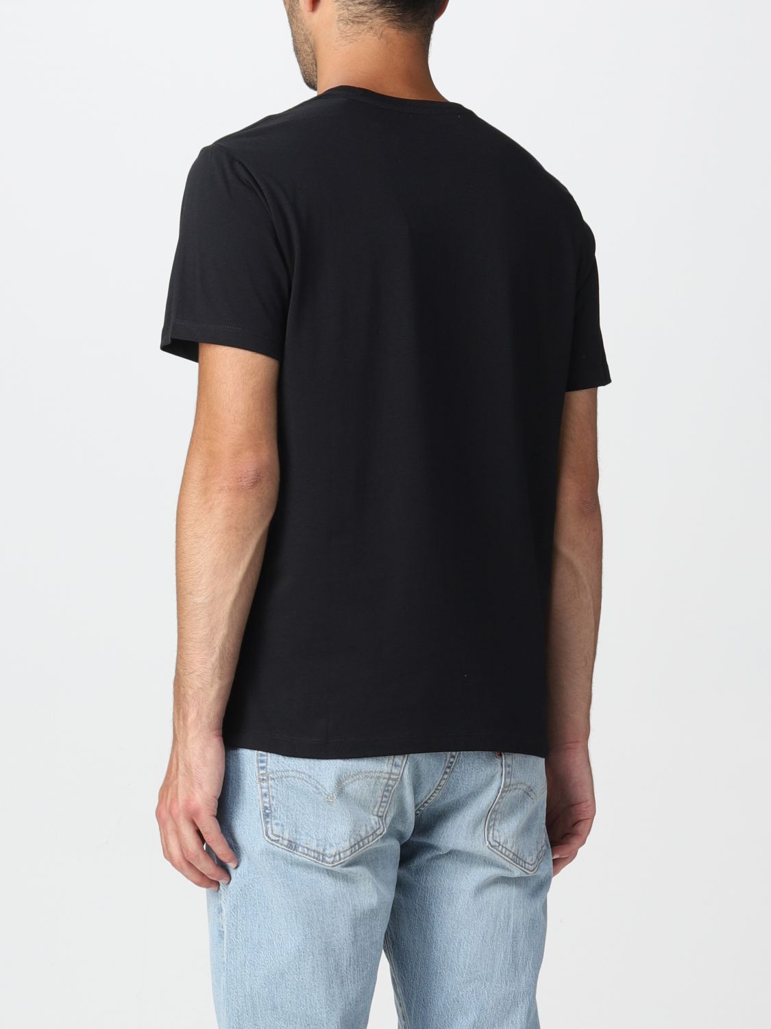Levi's Outlet: t-shirt for man - Black | Levi's t-shirt 177830137 ...