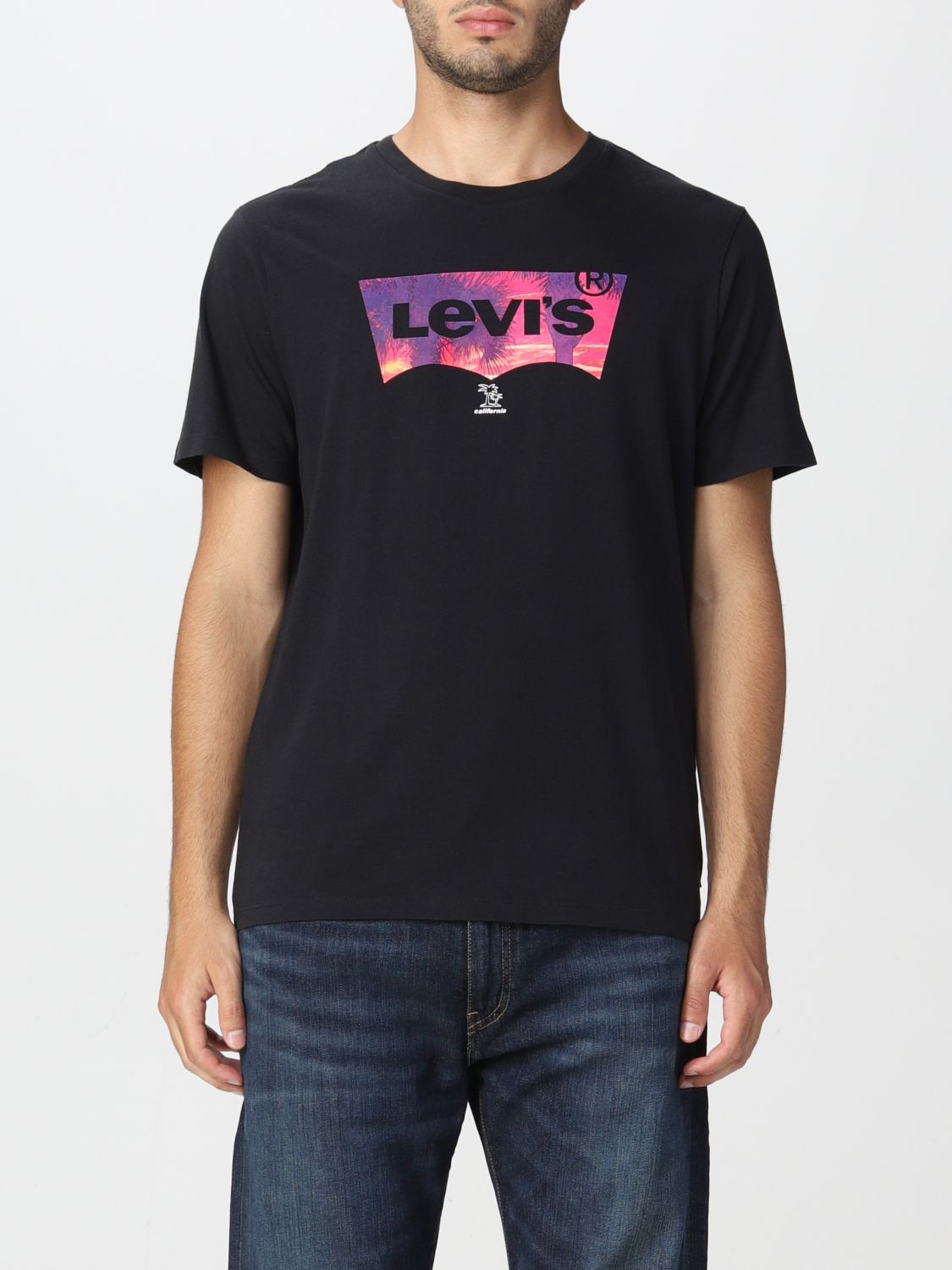 LEVI'S: t-shirt for man - Charcoal | Levi's t-shirt 224911120 online on  