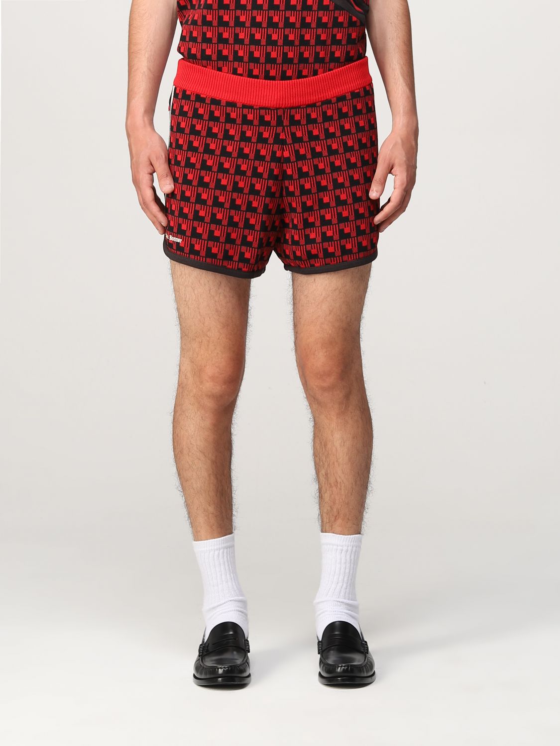 ADIDAS ORIGINALS: Pantalones cortos hombre, Rojo | Adidas Originals HG6266 en línea en GIGLIO.COM
