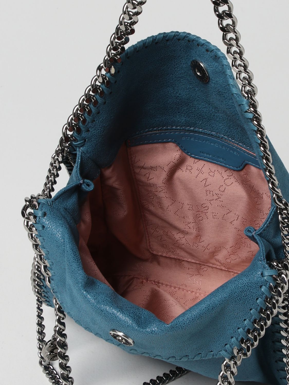 Stella McCartney Polyurethan schultertasche in Blau Damen Taschen Schultertaschen 