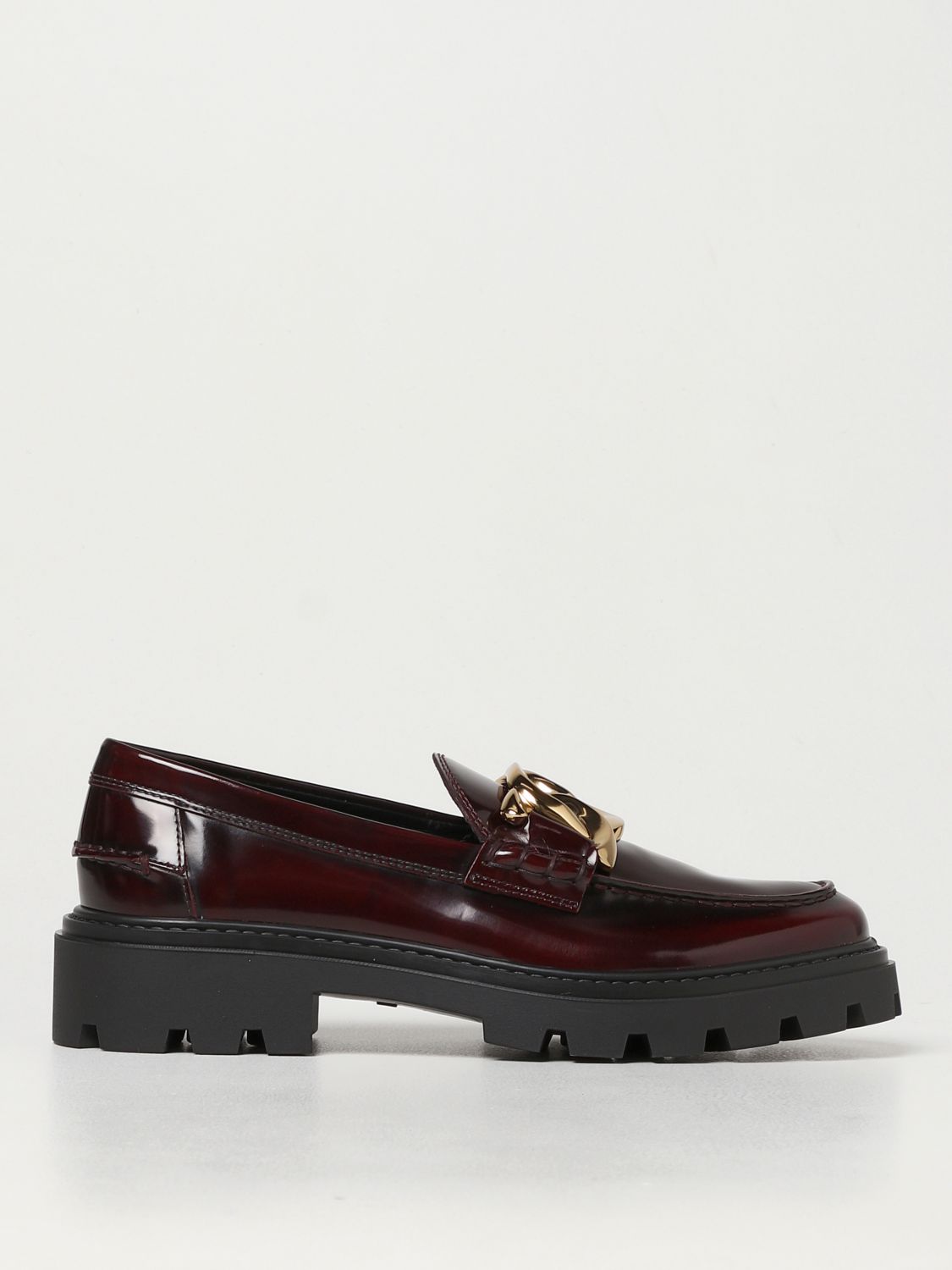 Loafers Tod's: Tod's loafers for women burgundy 1