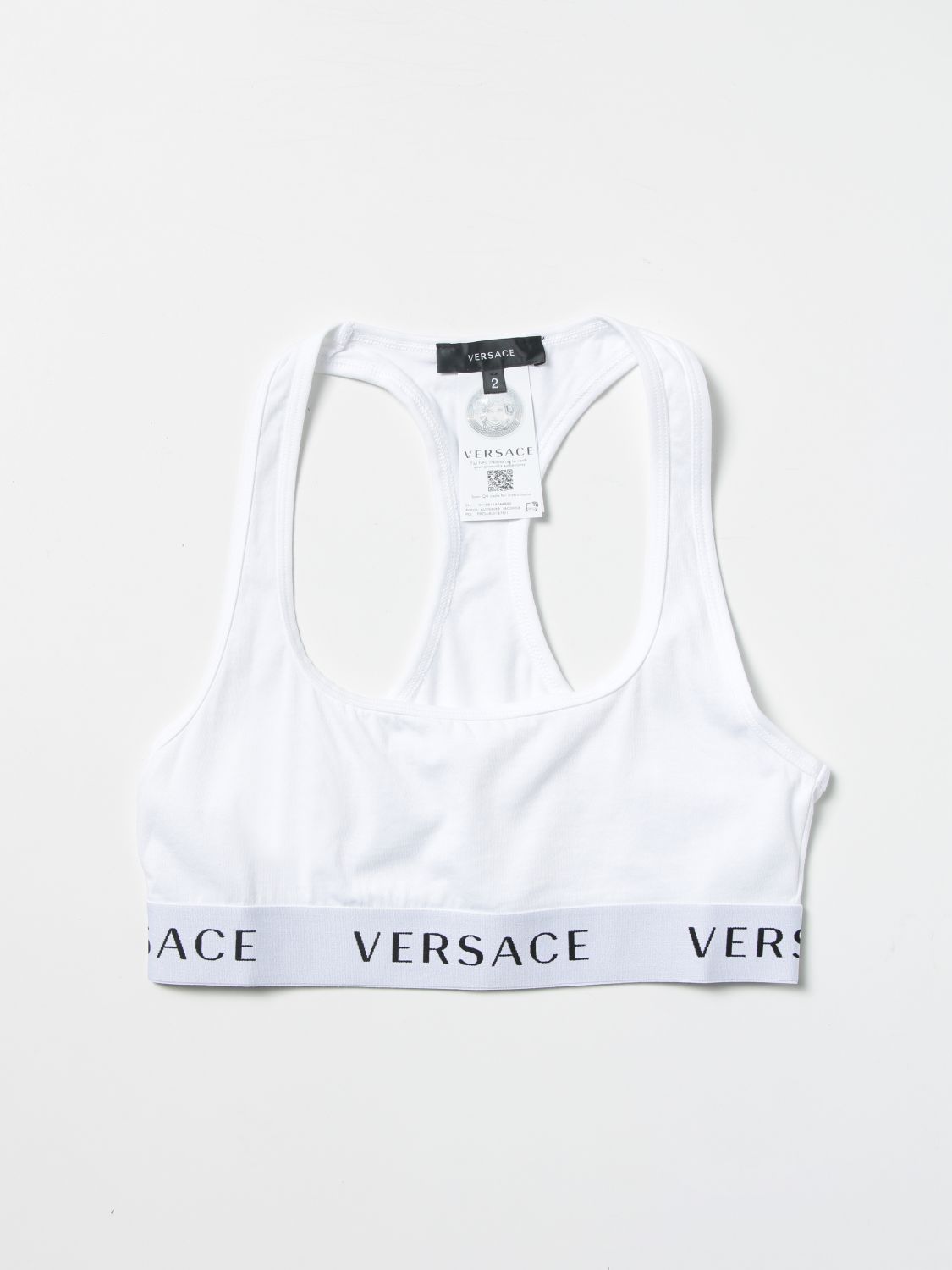 Lingerie Versace: Versace lingerie for women white 1