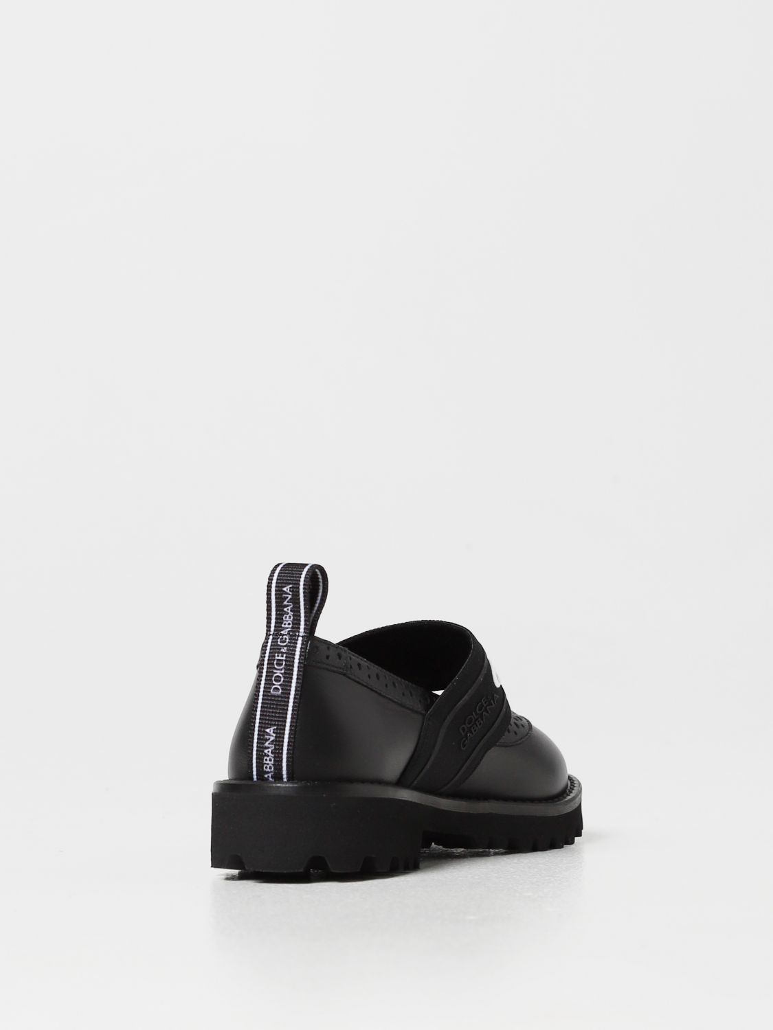 Shoes Dolce & Gabbana: Dolce & Gabbana Nappa leather ballet flats black 3