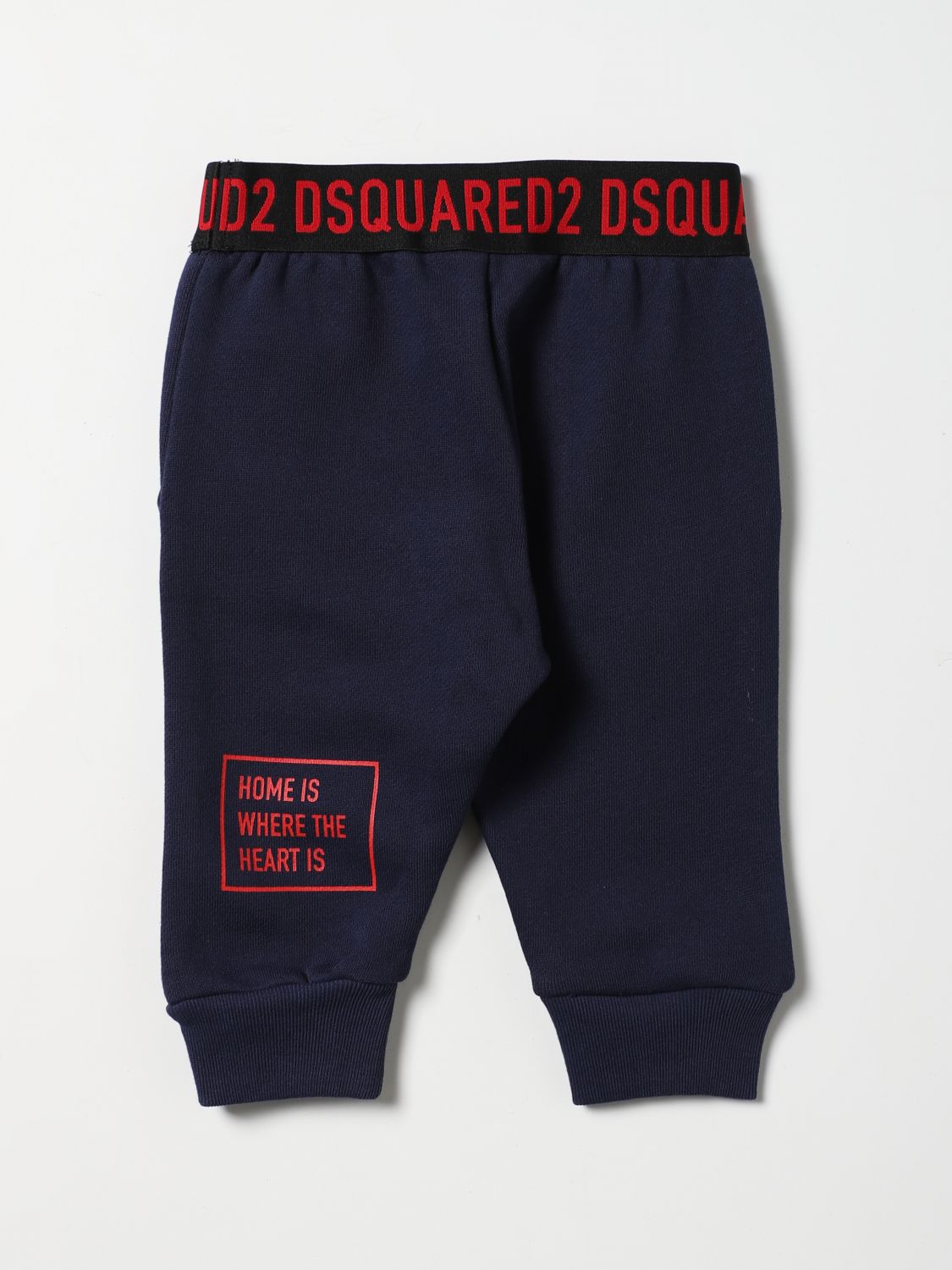 Pantalón Dsquared2 Junior: Pantalón Dsquared2 Junior para bebé azul oscuro 2