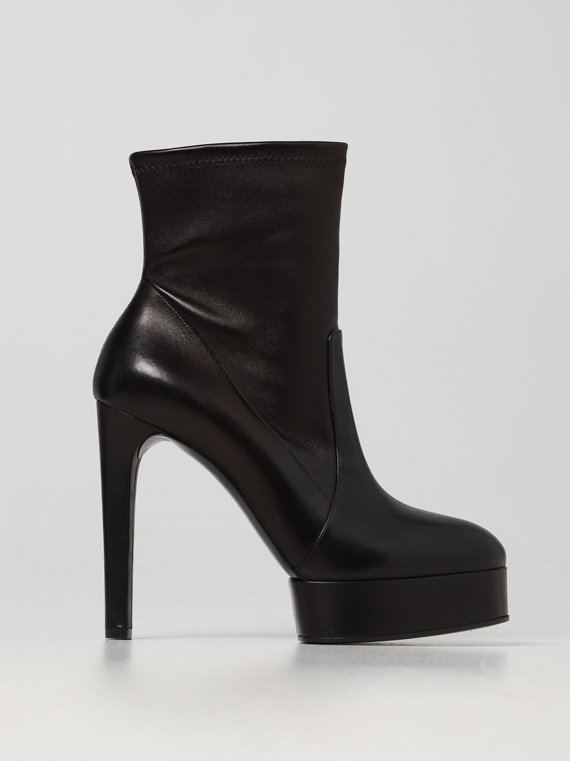 CASADEI: Pumps women - Black | CASADEI flat ankle boots 1Q117T1201T0053 ...