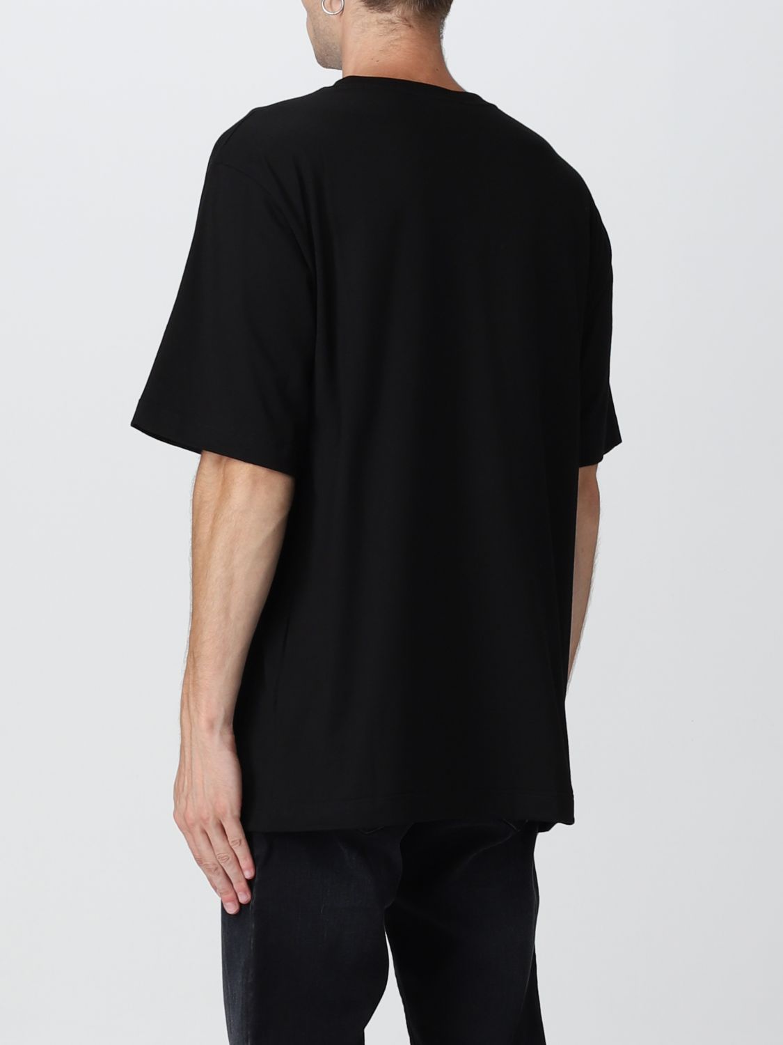 Hombre Ropa de Camisetas y polos de Camisetas de manga corta Camiseta Logo Bordado Giuseppe Zanotti de hombre de color Negro 