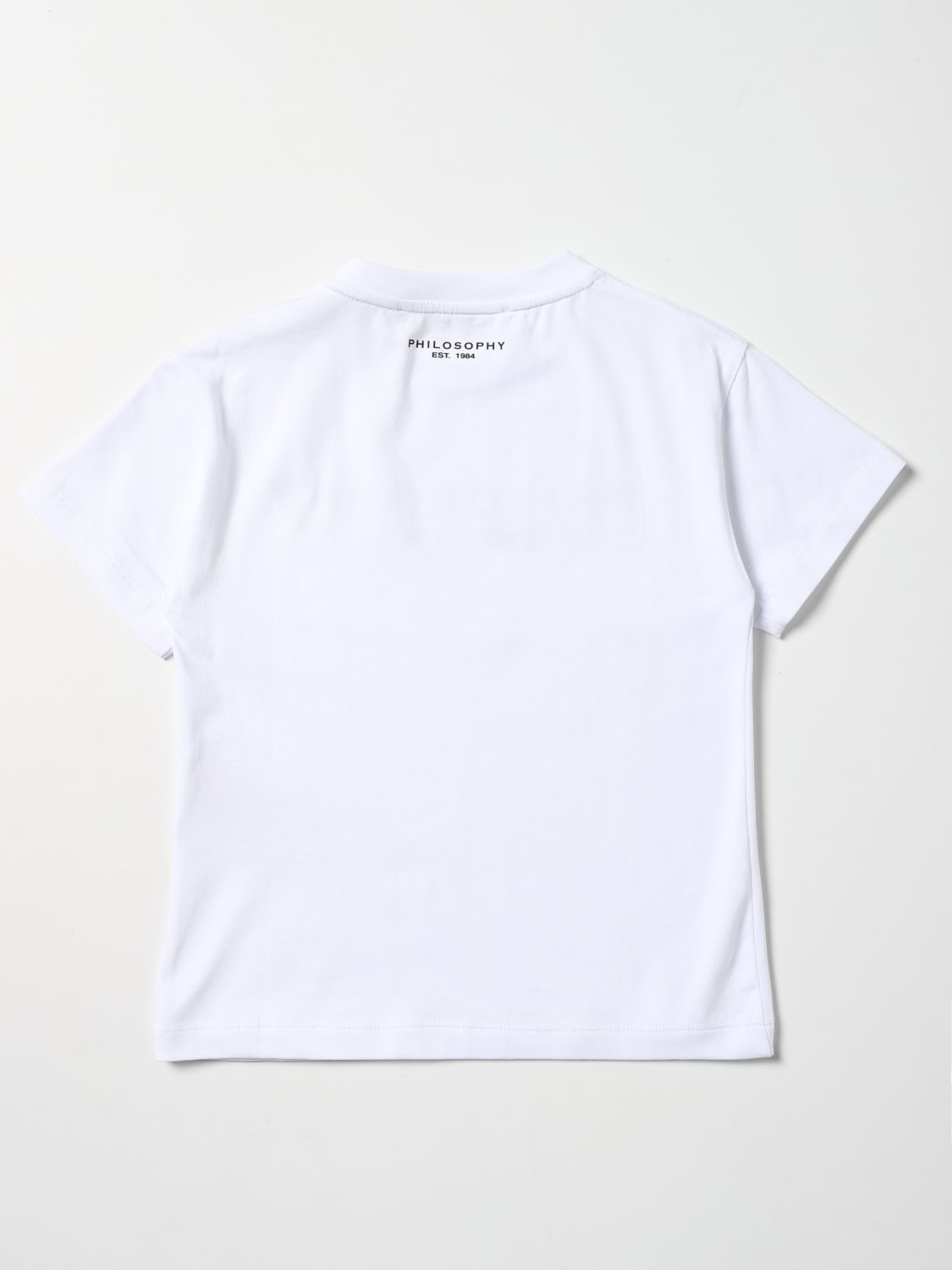 T-shirt Philosophy Di Lorenzo Serafini: Philosophy Di Lorenzo Serafini t-shirt for girl white 2