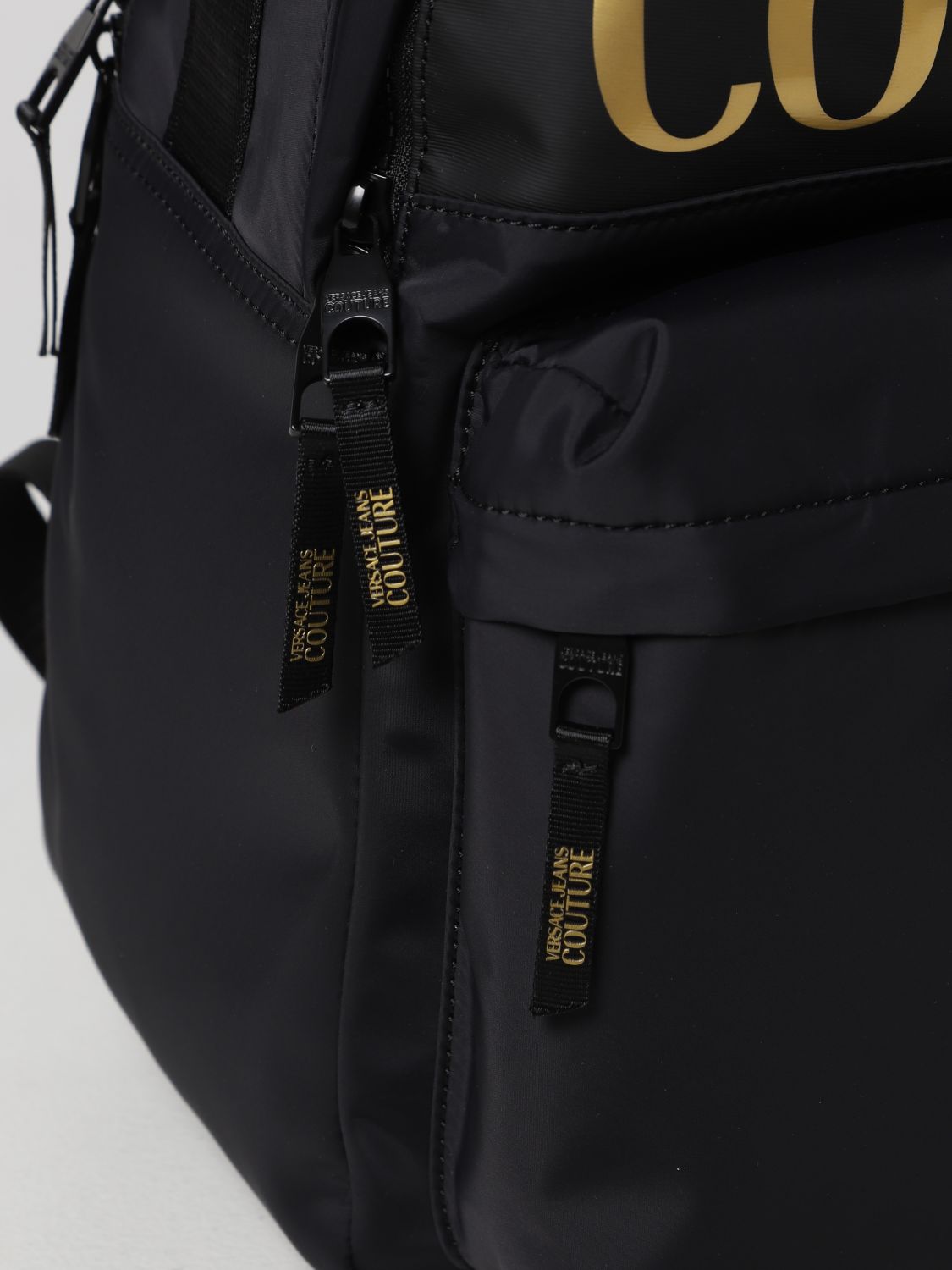 Backpack Versace Jeans Couture: Versace Jeans Couture backpack for men black 3
