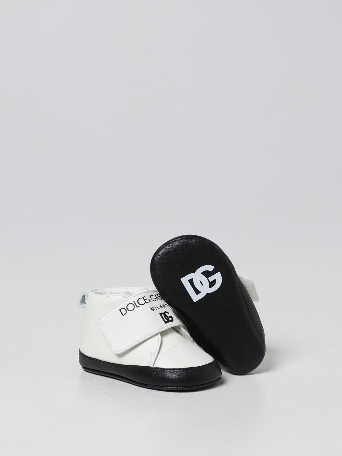Schuhe Dolce & Gabbana: Dolce & Gabbana Sneakers aus Leder weiß 2