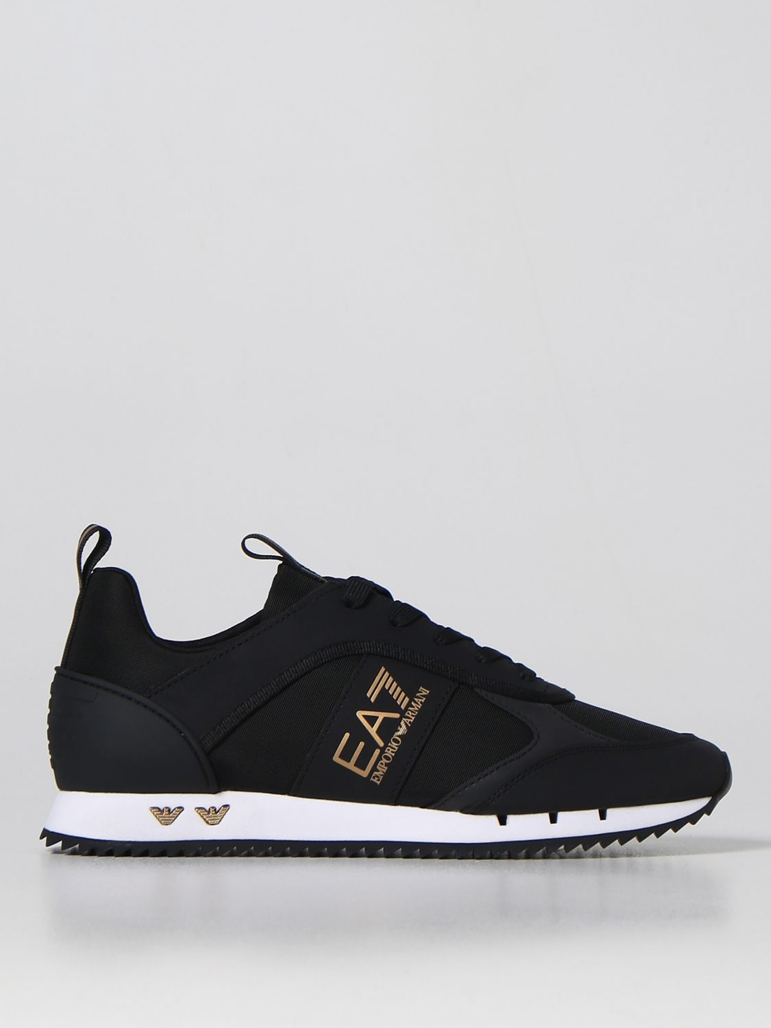 EA7: sneakers for man - Black | Ea7 sneakers X8X027XK219 online on ...