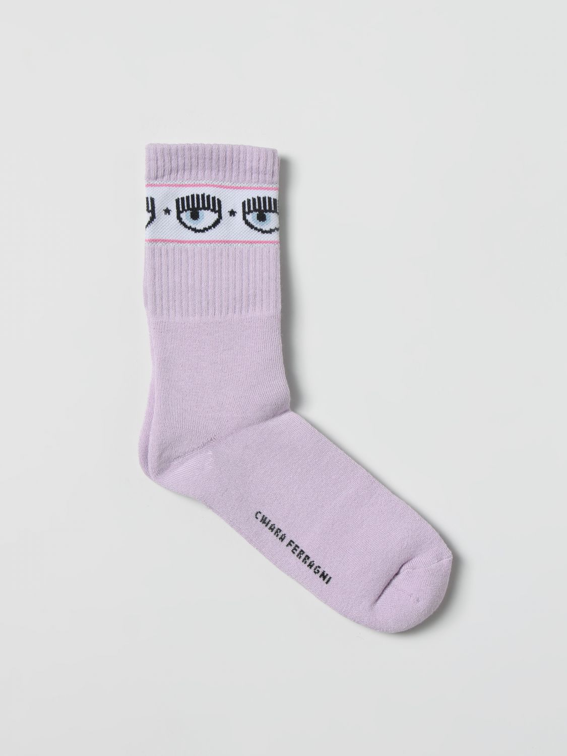 Chiara Ferragni Socks  Woman Colour Violet