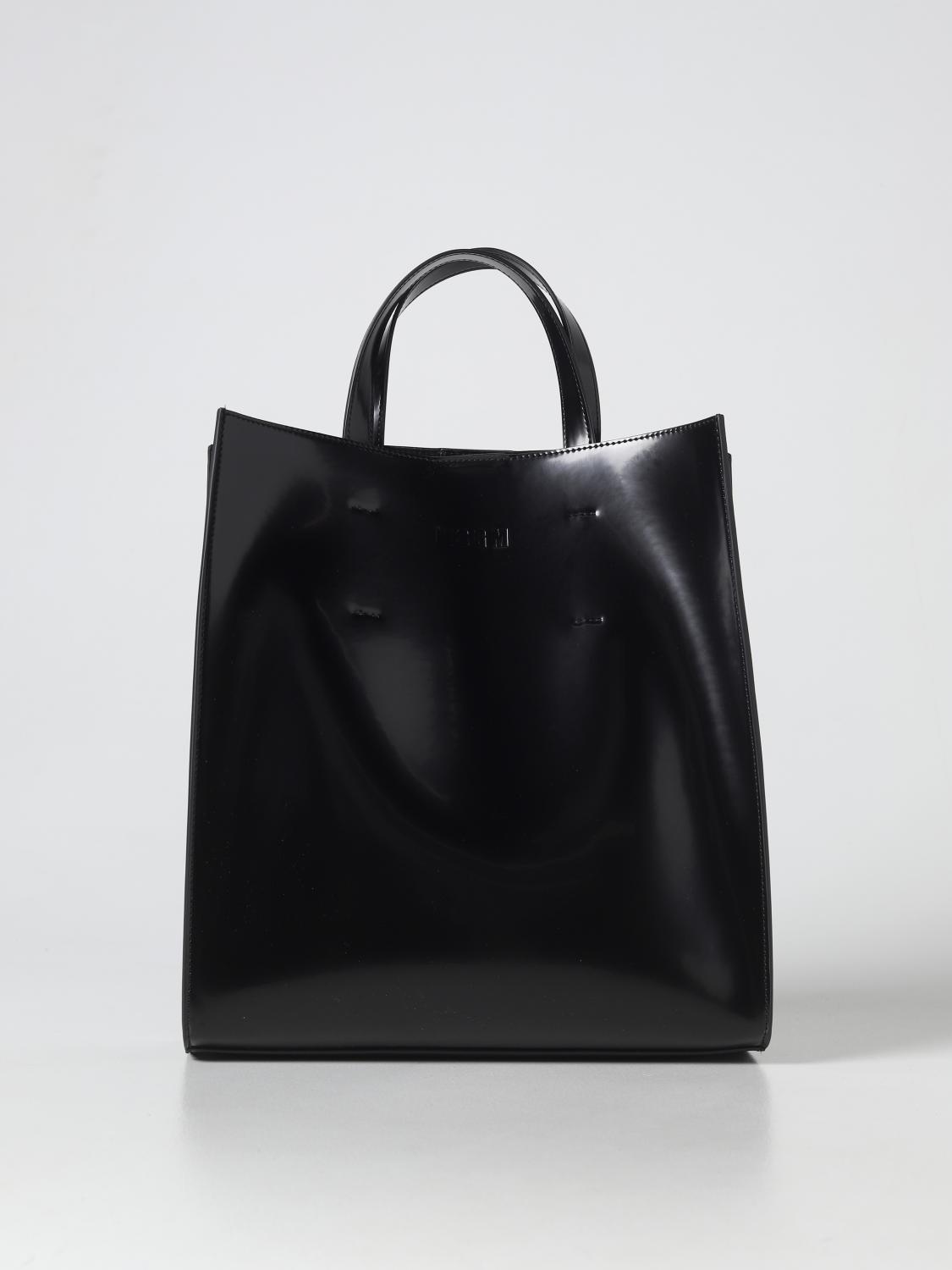 Borsa a mano Msgm: Borsa Msgm in pelle sintetica nero 1