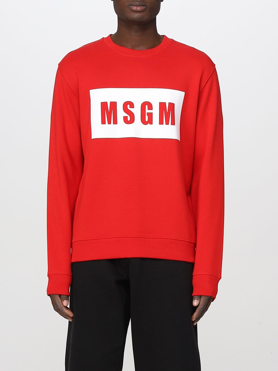 Msgm Sweatshirt  Men Colour Red