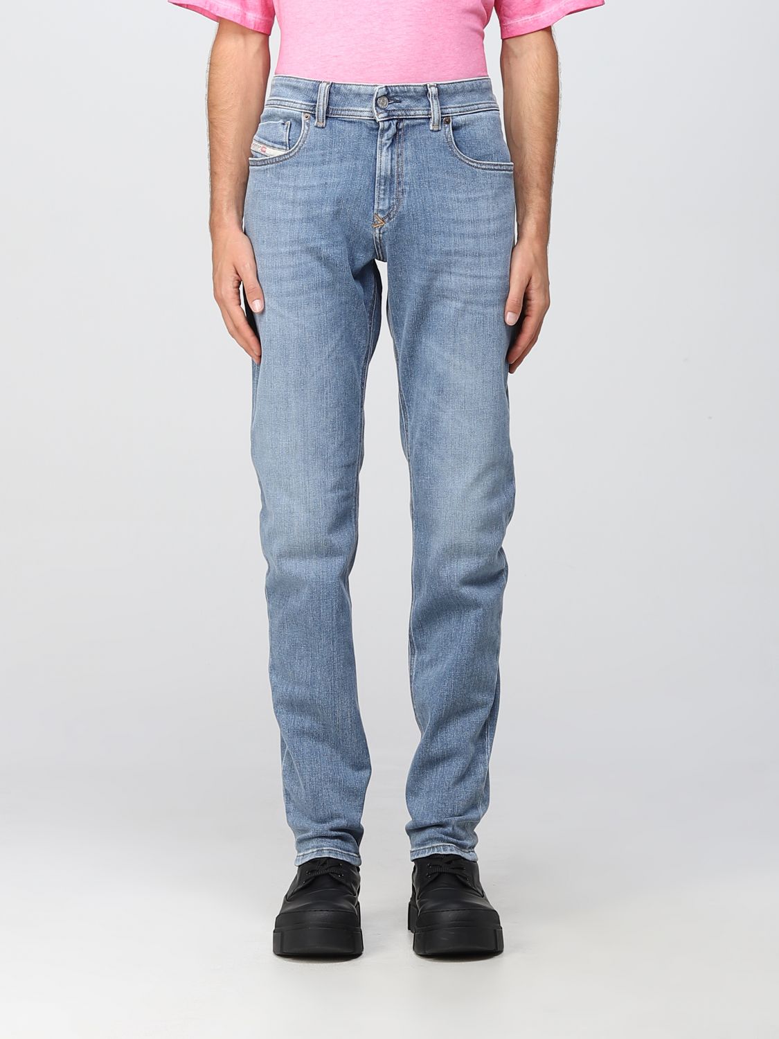 DIESEL: jeans for man - Denim | Diesel jeans A0359409C01 online at ...
