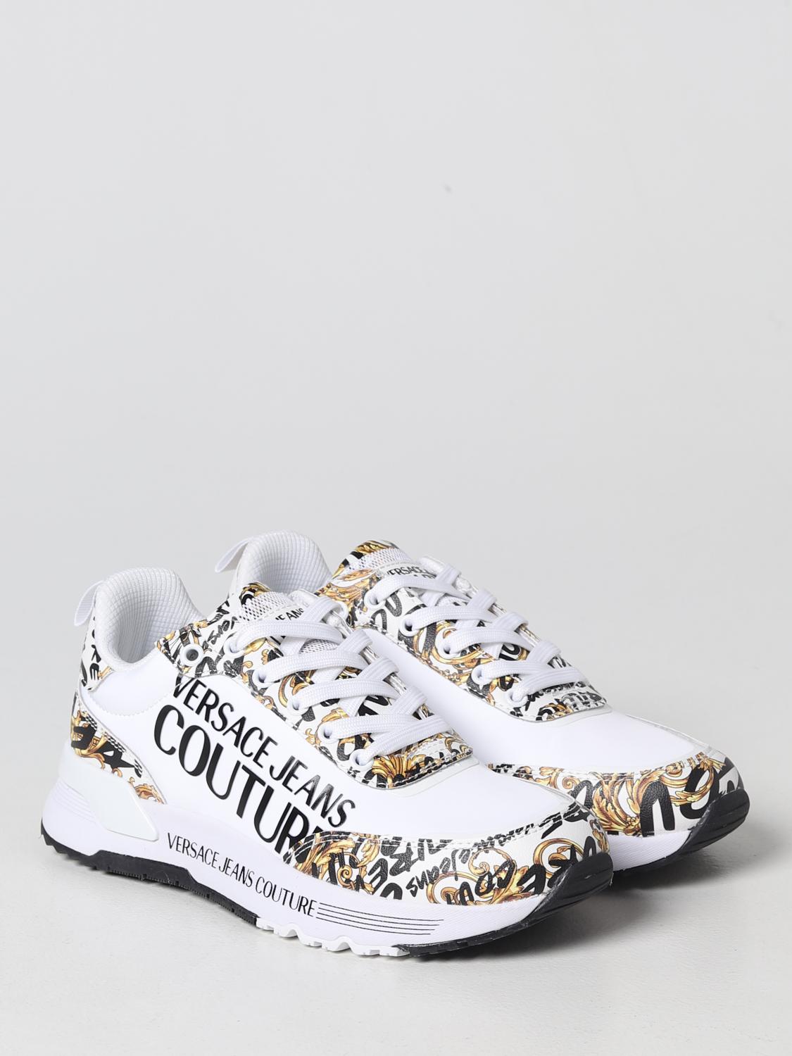 Versace Jeans Couture Sneakers For Women White Versace Jeans