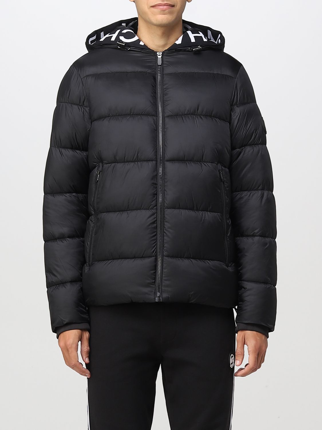MICHAEL KORS: jacket for men - Black | Michael Kors jacket CF2204T8R4 ...