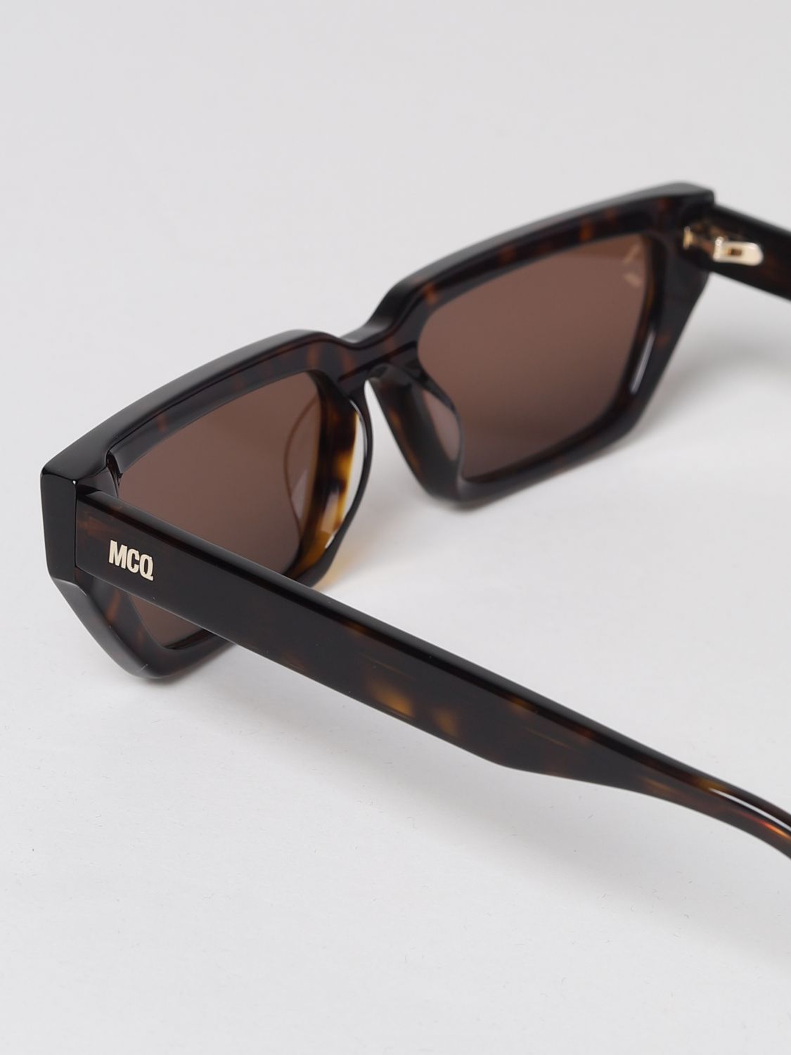 Sunglasses Mcq: Mcq sunglasses for woman brown 4