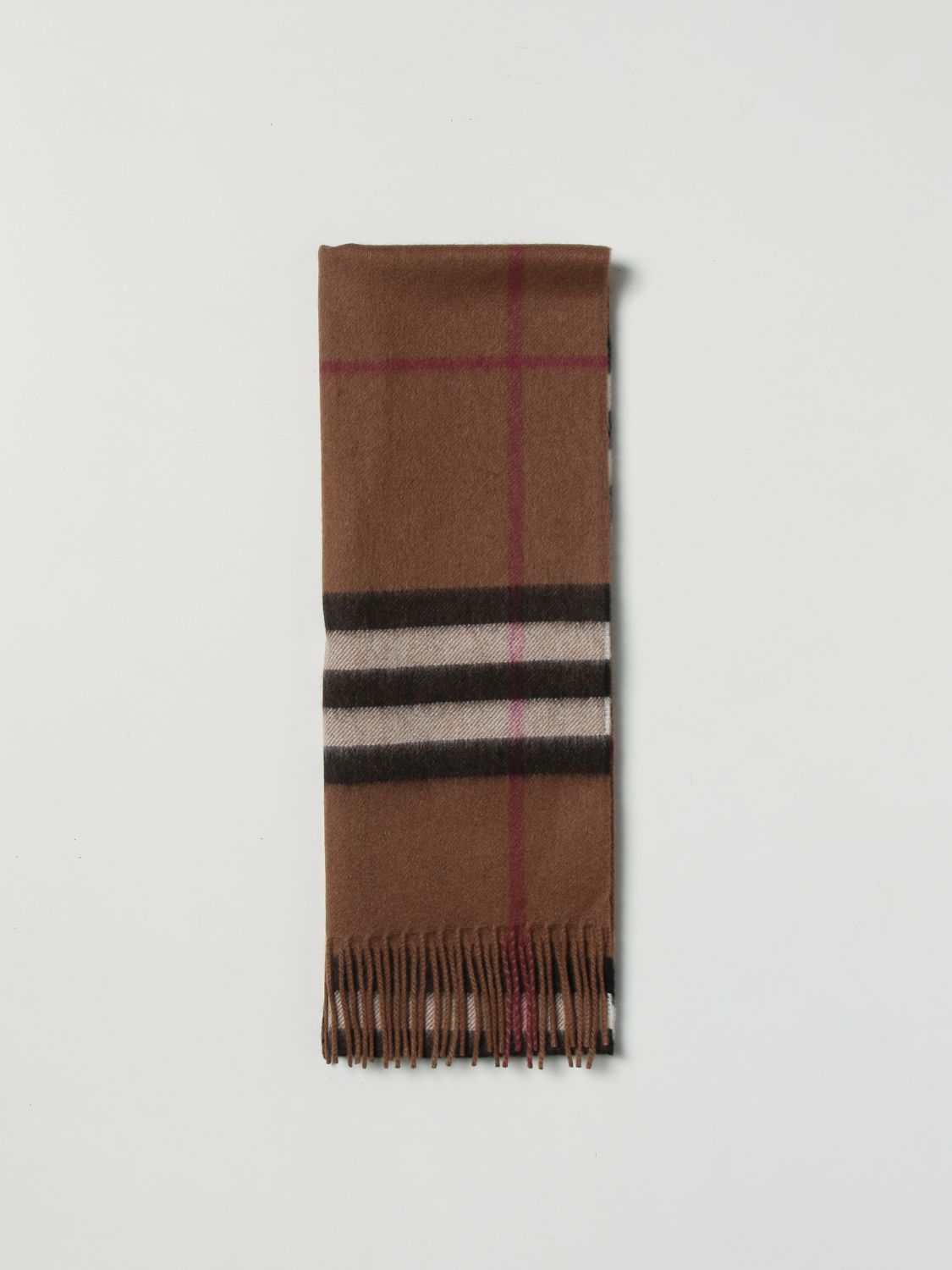 slave Laughter spy BURBERRY: scarf for woman - Brown | Burberry scarf 8037147 online on  GIGLIO.COM