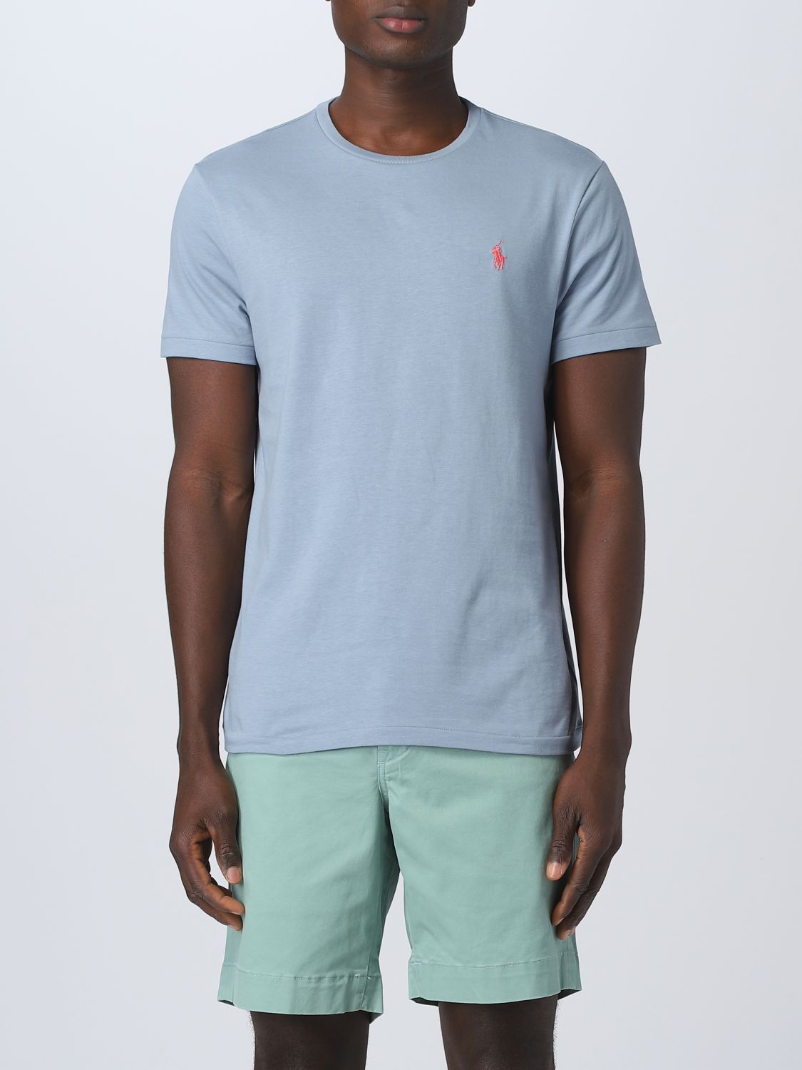 Polo Ralph Lauren T-shirt  Men Color Gnawed Blue