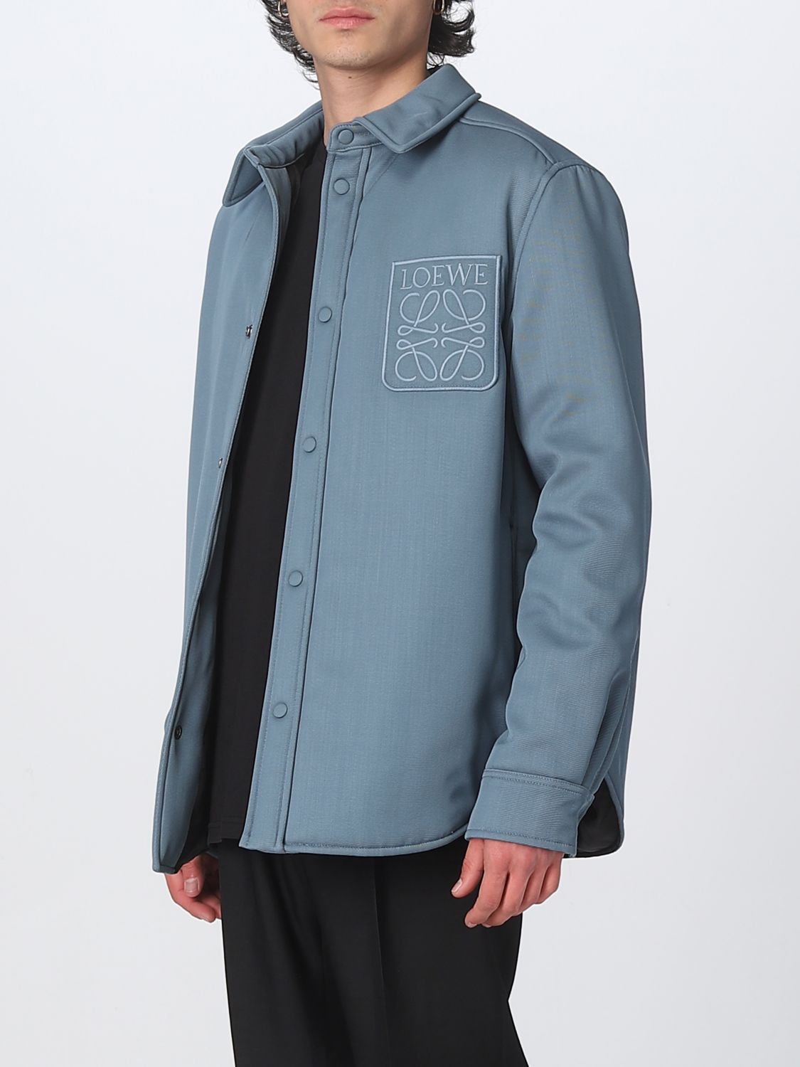 Jacket Loewe: Loewe jacket for man blue 4