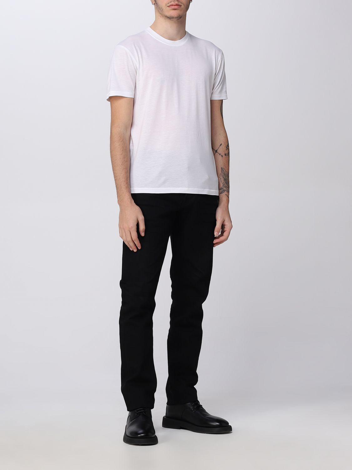 TOM FORD: t-shirt for man - White | Tom Ford t-shirt JCS004JMT002S23 online  on 