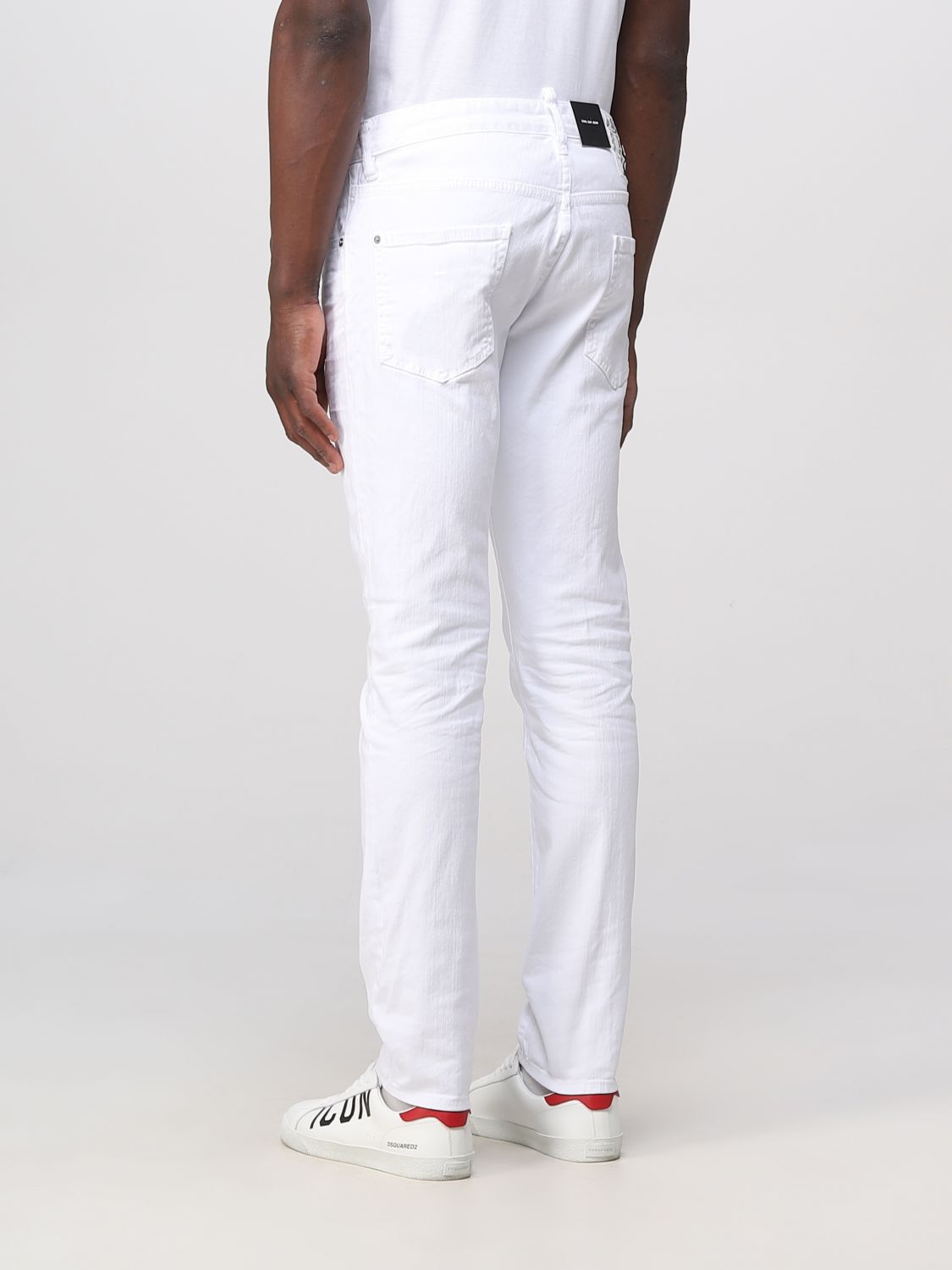 Jeans Dsquared2: Jeans Dsquared2 in denim bianco 3