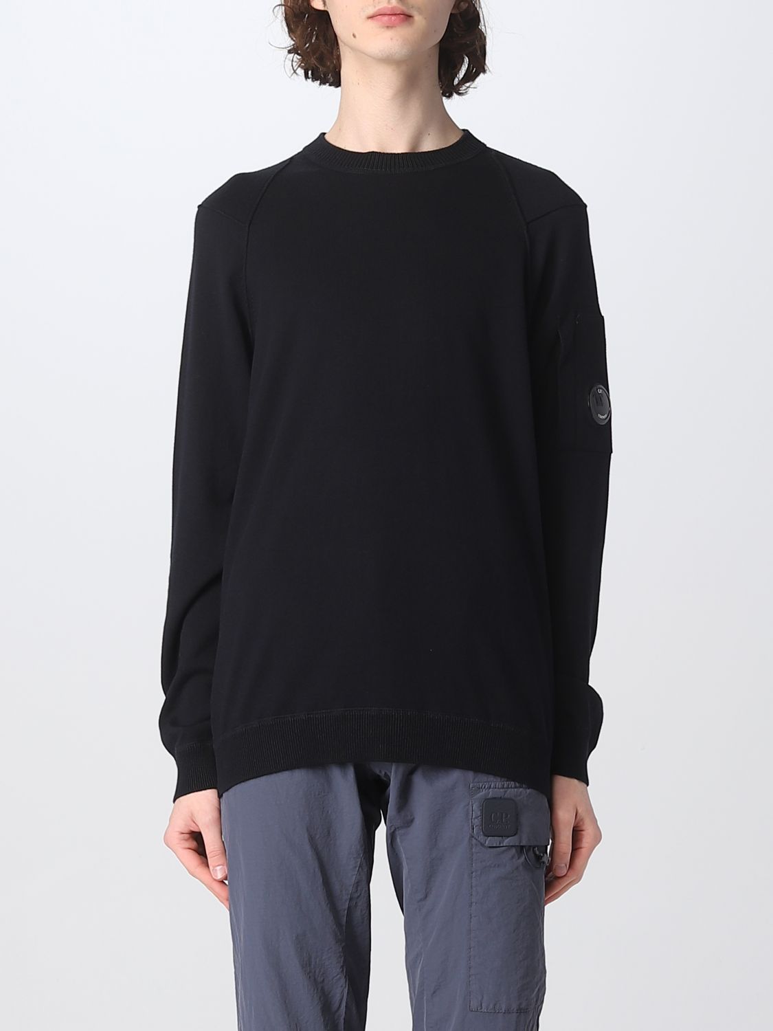 C.P. COMPANY: sweater for man - Black | C.p. Company sweater ...