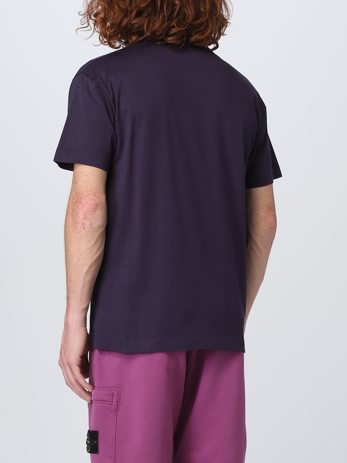 STONE ISLAND: t-shirt for man - Ink | Stone Island t-shirt 7815208G3 ...