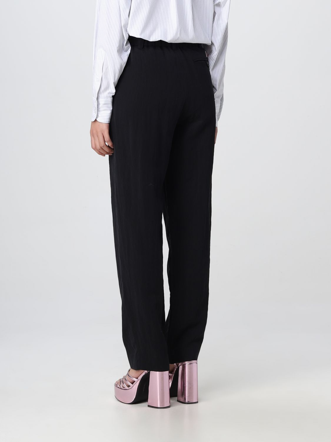 KENZO: pants for woman - Black | Kenzo pants FD52PA0779FB online on ...