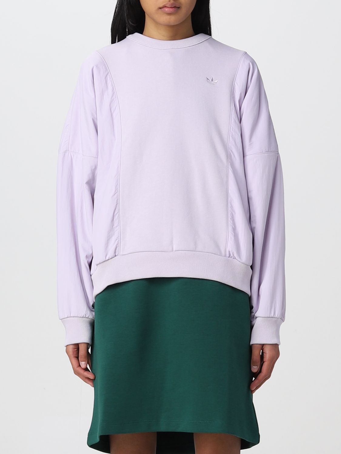 Sweatshirt Adidas Originals: Adidas Originals Damen Sweatshirt violett 1