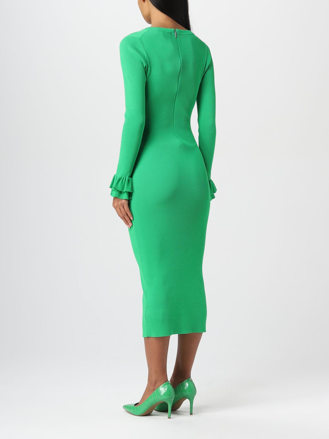 MICHAEL KORS: dress for woman - Green | Michael Kors dress MF281EM33D  online on 