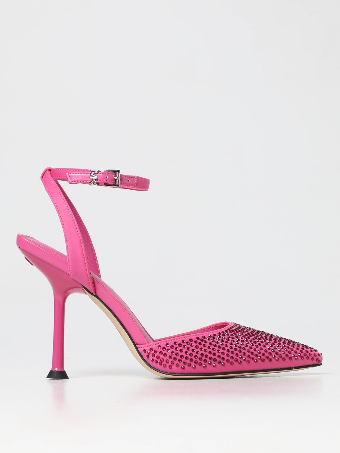 MICHAEL KORS: Michael Imani in fabric and leather - Fuchsia | Kors high heel shoes 40R3IMHP1D on GIGLIO.COM