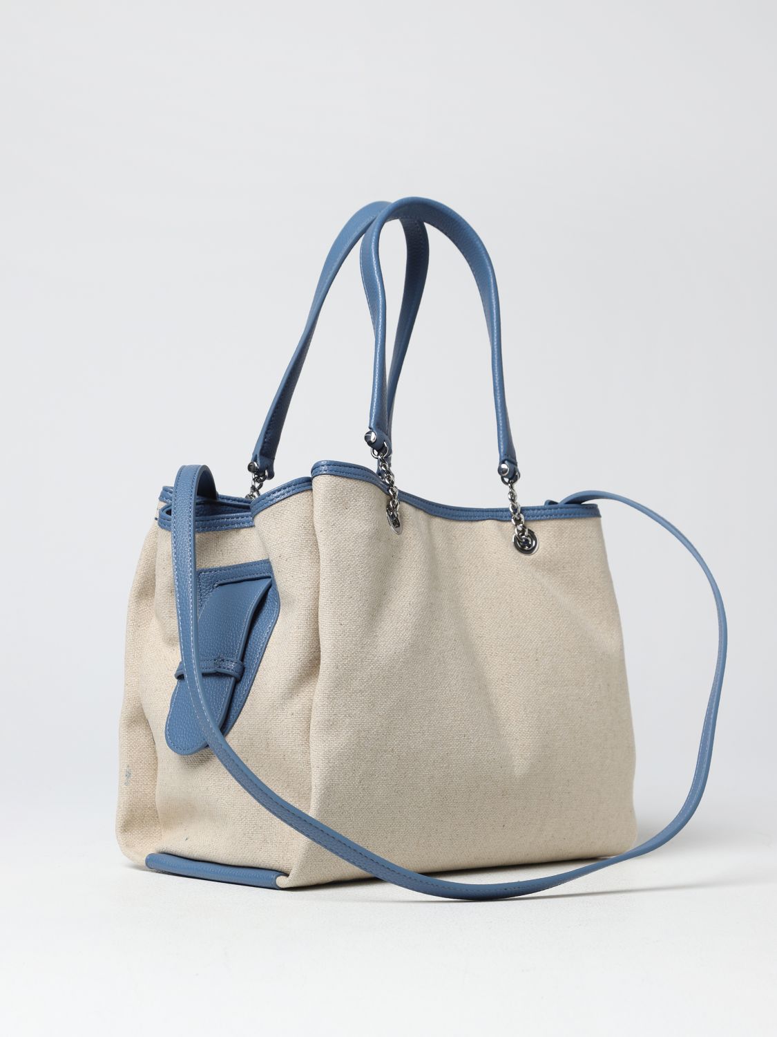 EMPORIO ARMANI: shoulder bag for woman - Beige | Emporio Armani shoulder bag  Y3D158YVL2E online on 