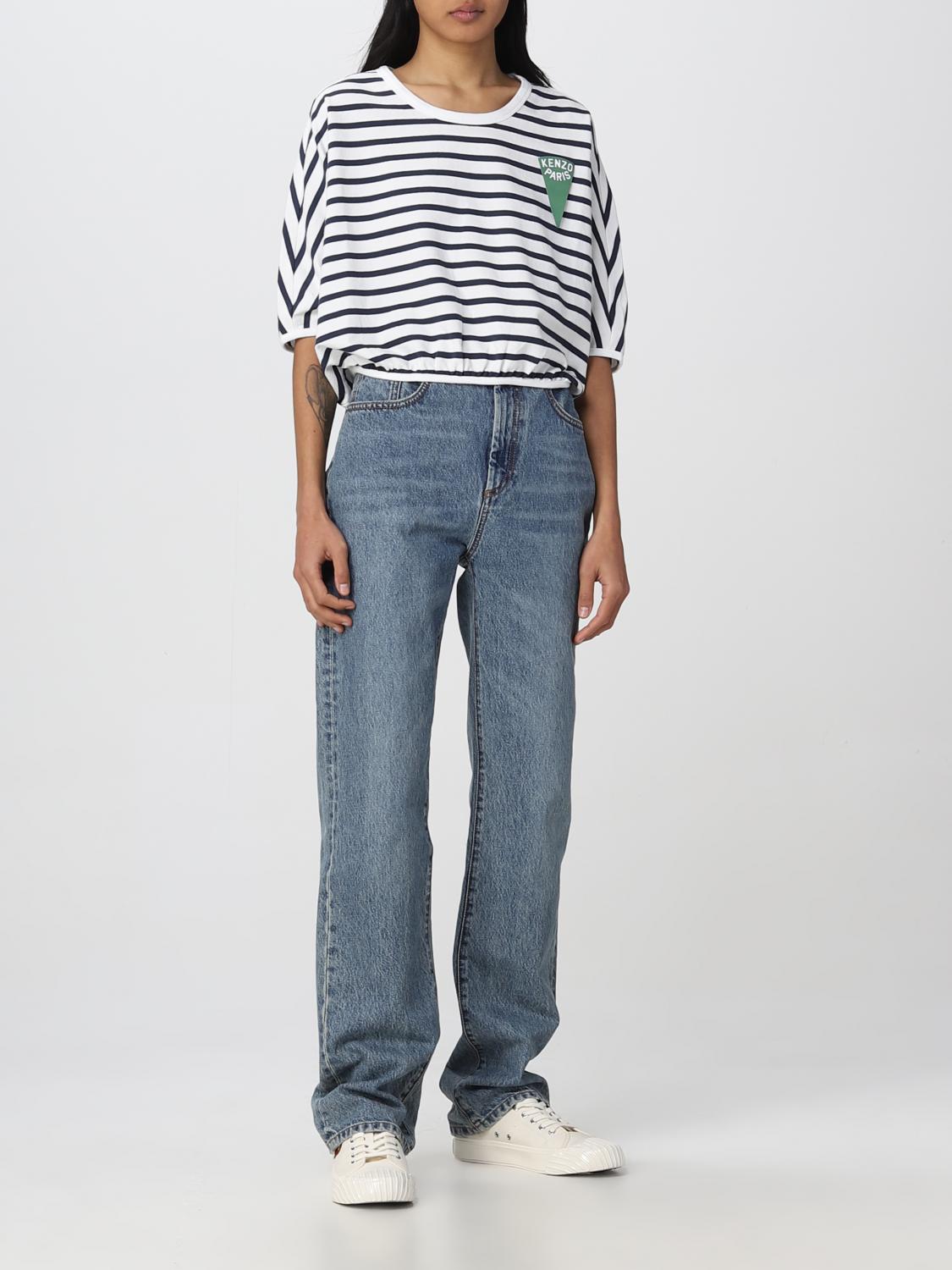 T-shirt Kenzo: T-shirt Kenzo in cotone blue 2