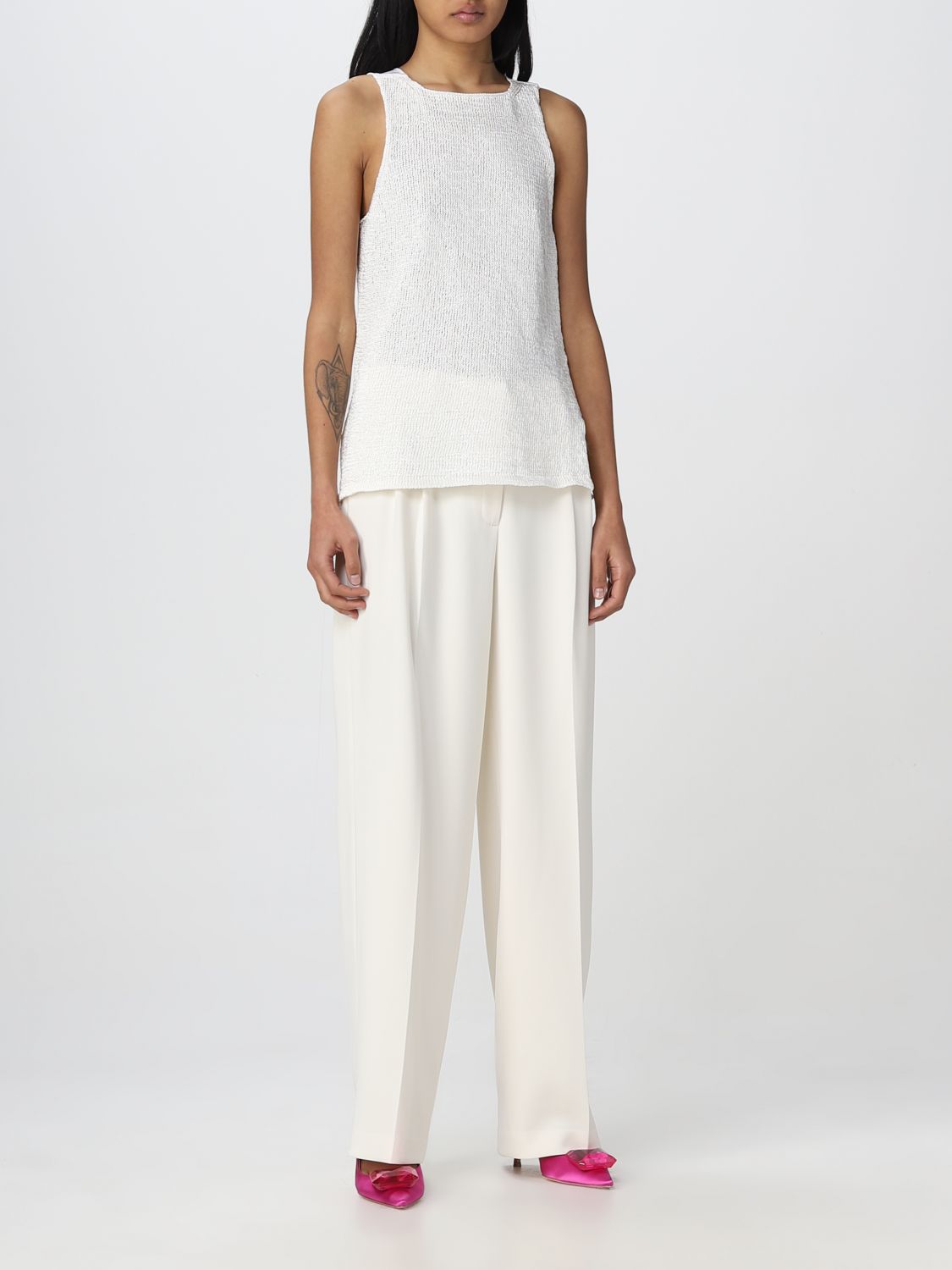 TOM FORD: top for woman - White | Tom Ford top TSK285YAX499 online on ...