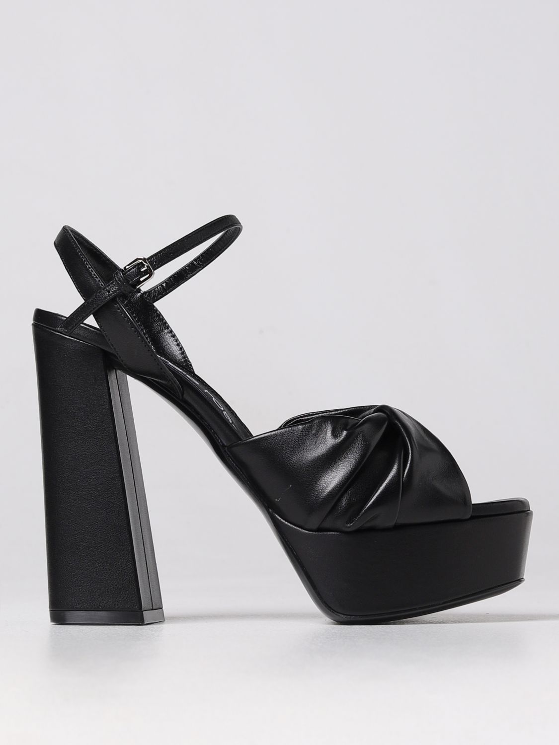 Sergio Rossi Heeled Sandals  Woman Color Black