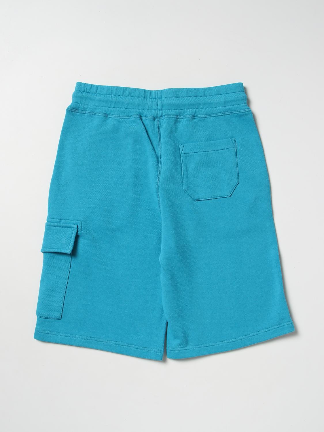C.P. COMPANY shorts for boys Blue C.p. Company shorts