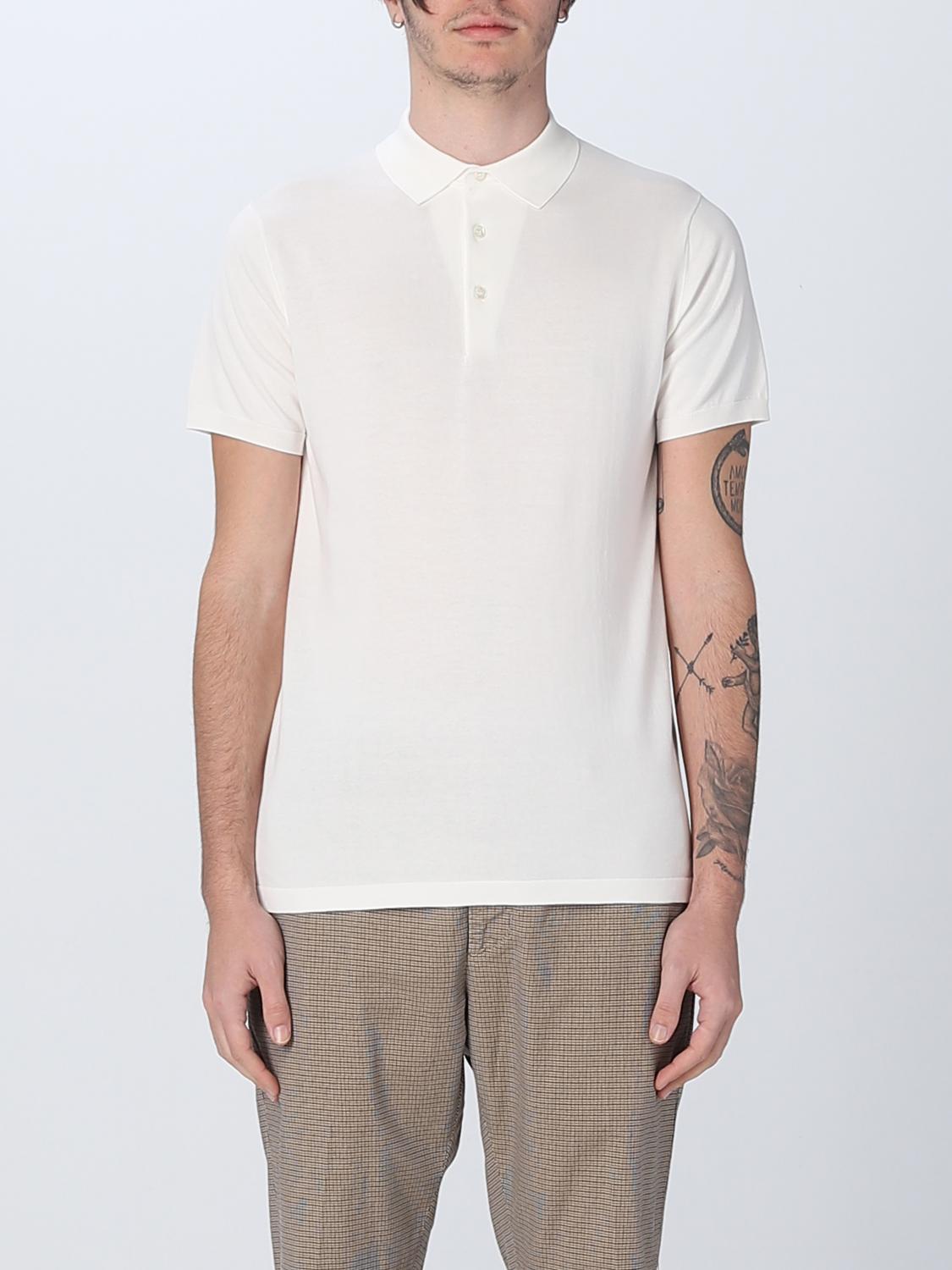 Aspesi Mod. M062 Piquet Polo In White