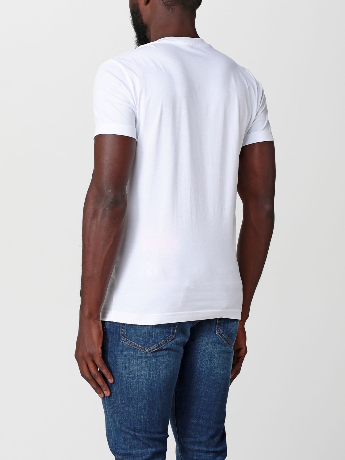DIESEL: t-shirt for man - White | Diesel t-shirt A037660GRAI online on ...