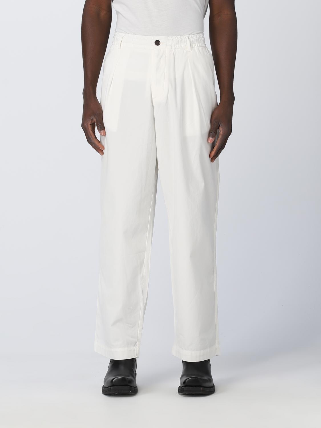 UNIVERSAL WORKS: pants for man - Ecru | Universal Works pants 28525 ...