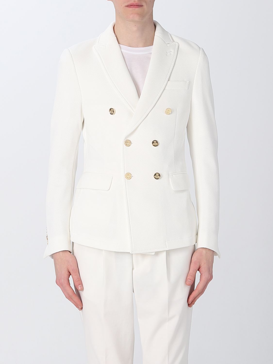 Jacket Daniele Alessandrini: Daniele Alessandrini jacket for men white 1
