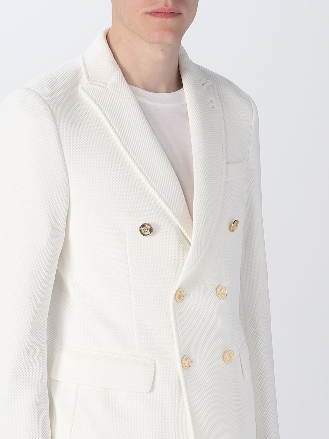 Jacket Daniele Alessandrini: Daniele Alessandrini jacket for men white 4