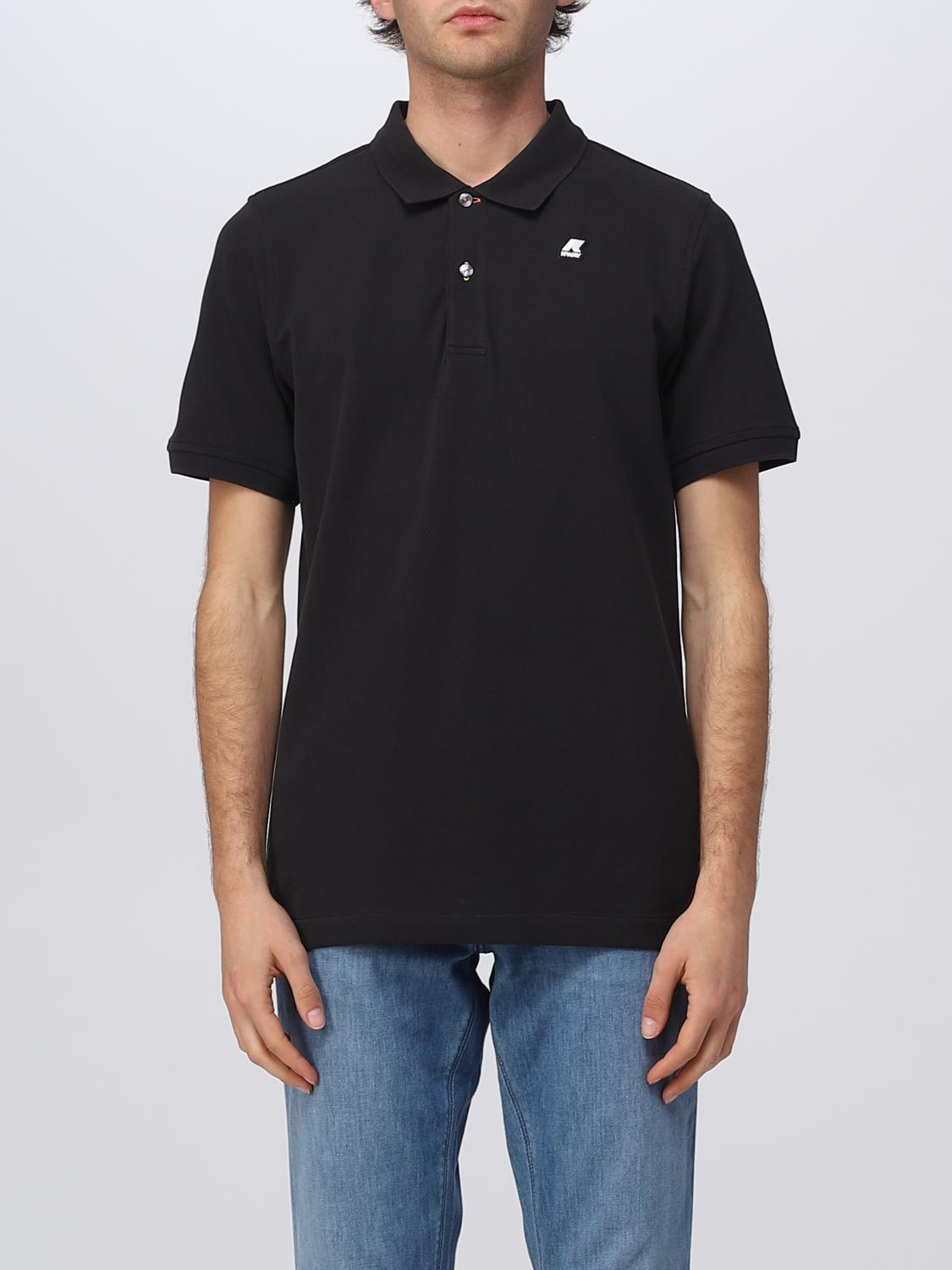 K-way Polo Shirt  Men Color Black