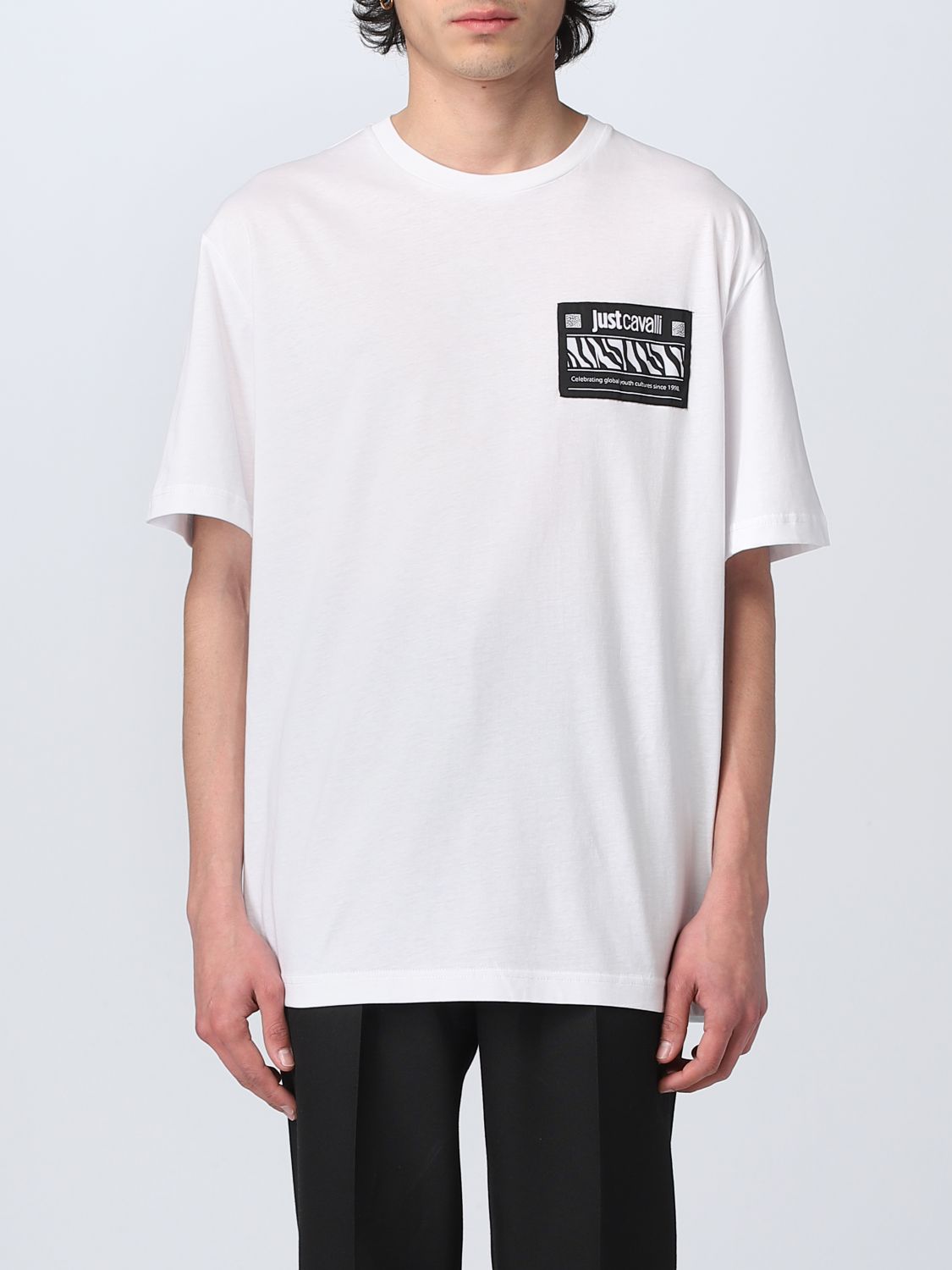 Just Cavalli T-shirt  Men In White