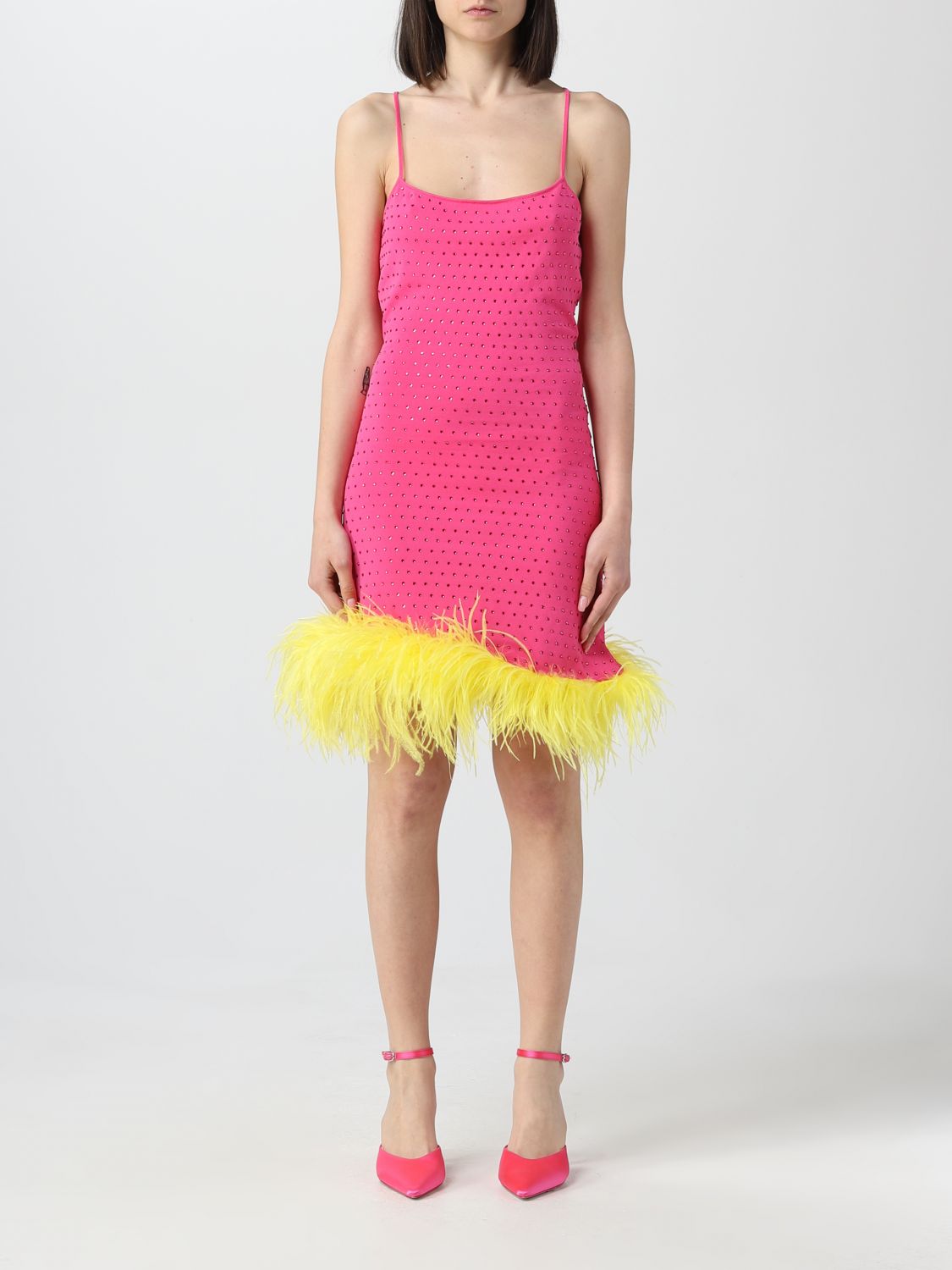 Chiara Ferragni Dress Woman Color Fuchsia | ModeSens