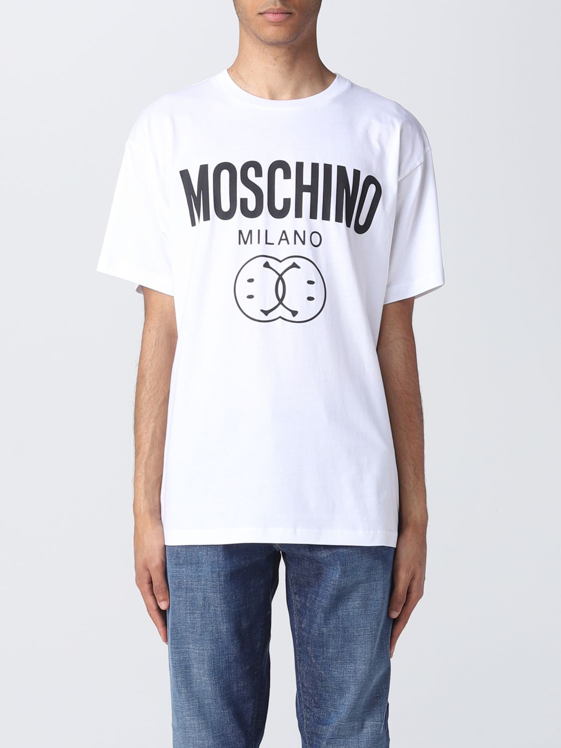 Moschino Couture T-shirt  Herren Farbe Weiss In White