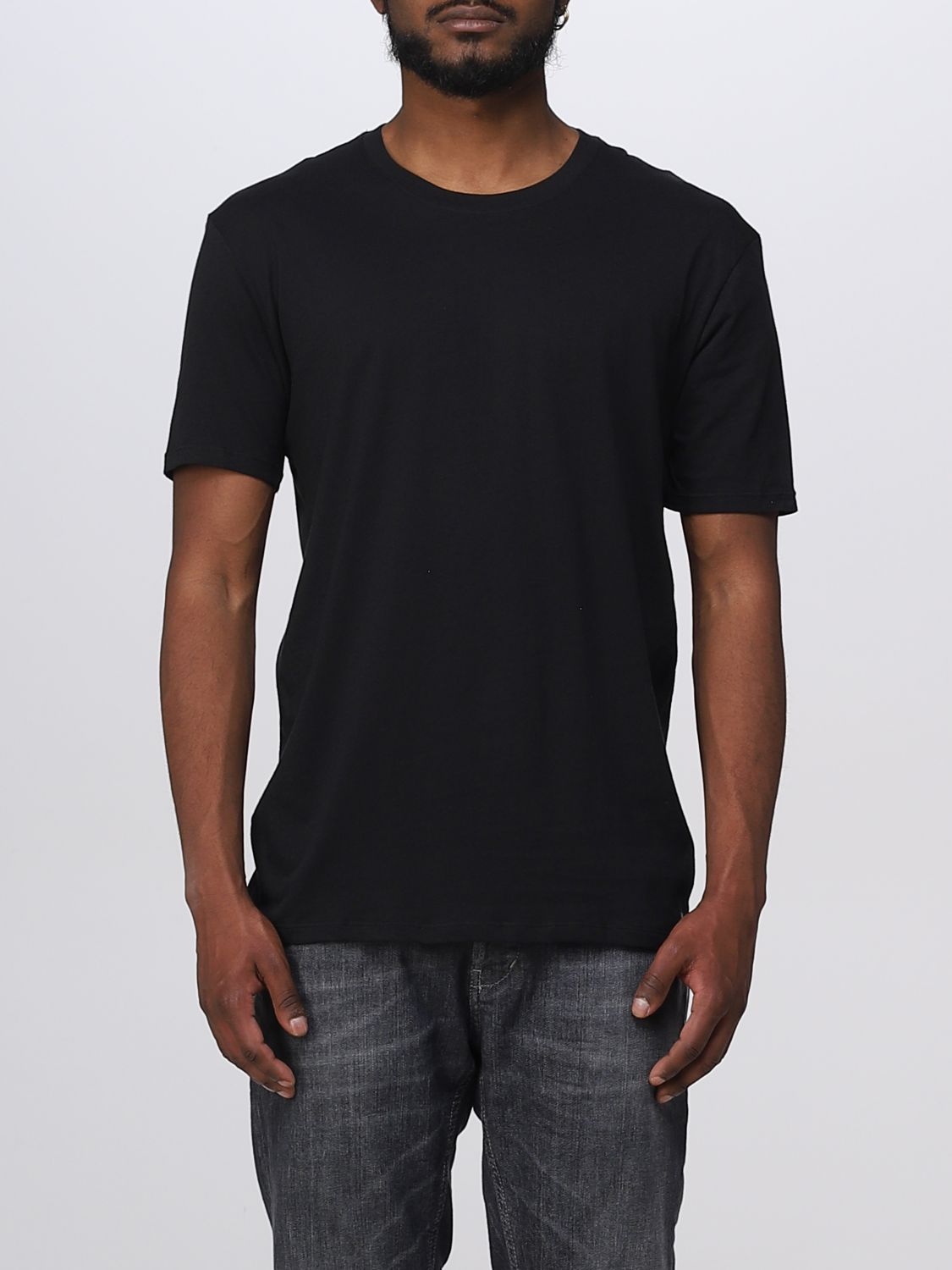 t-shirt michael kors men colour black
