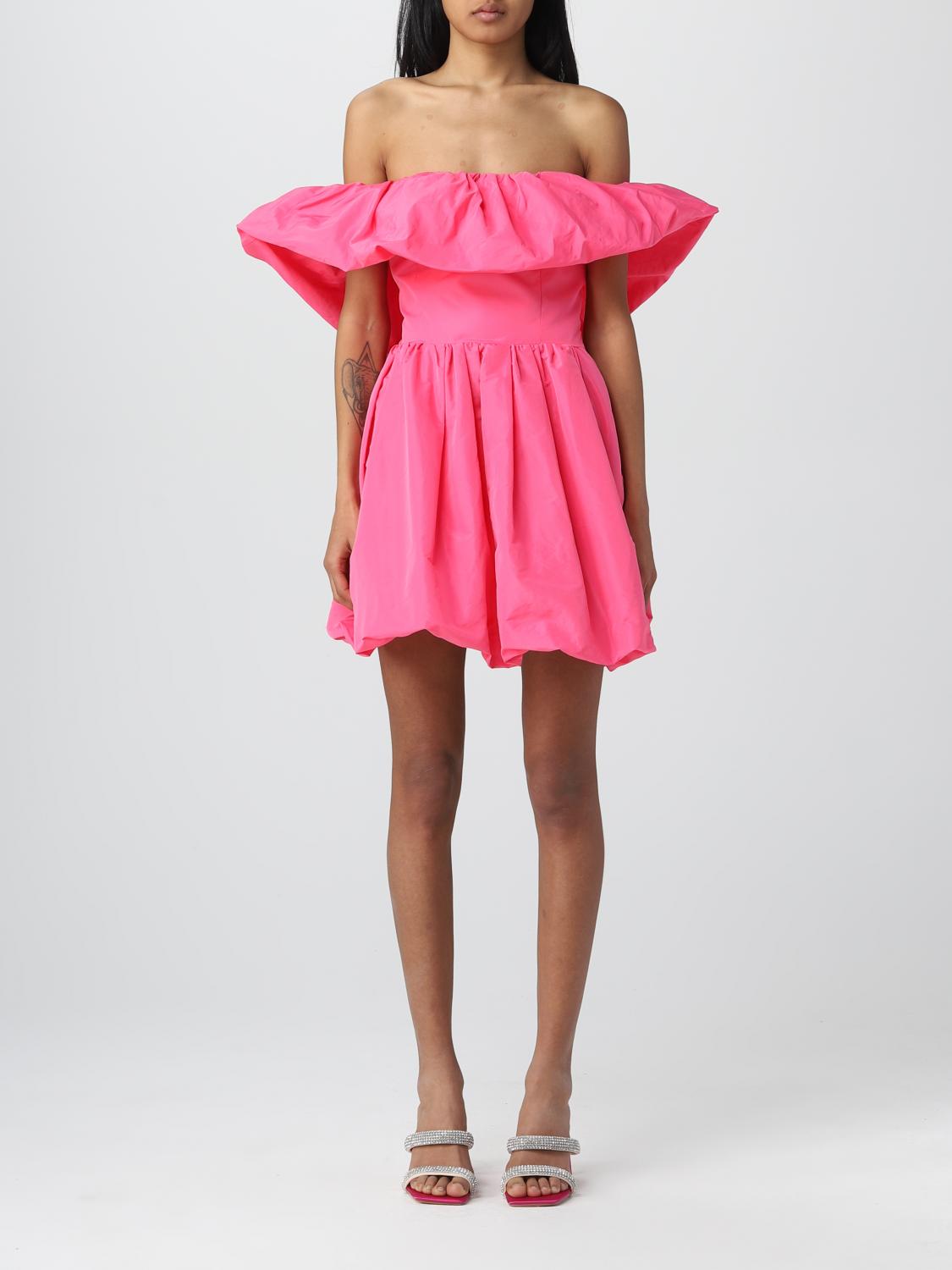 MSGM DRESS IN TAFFETA,e11314010