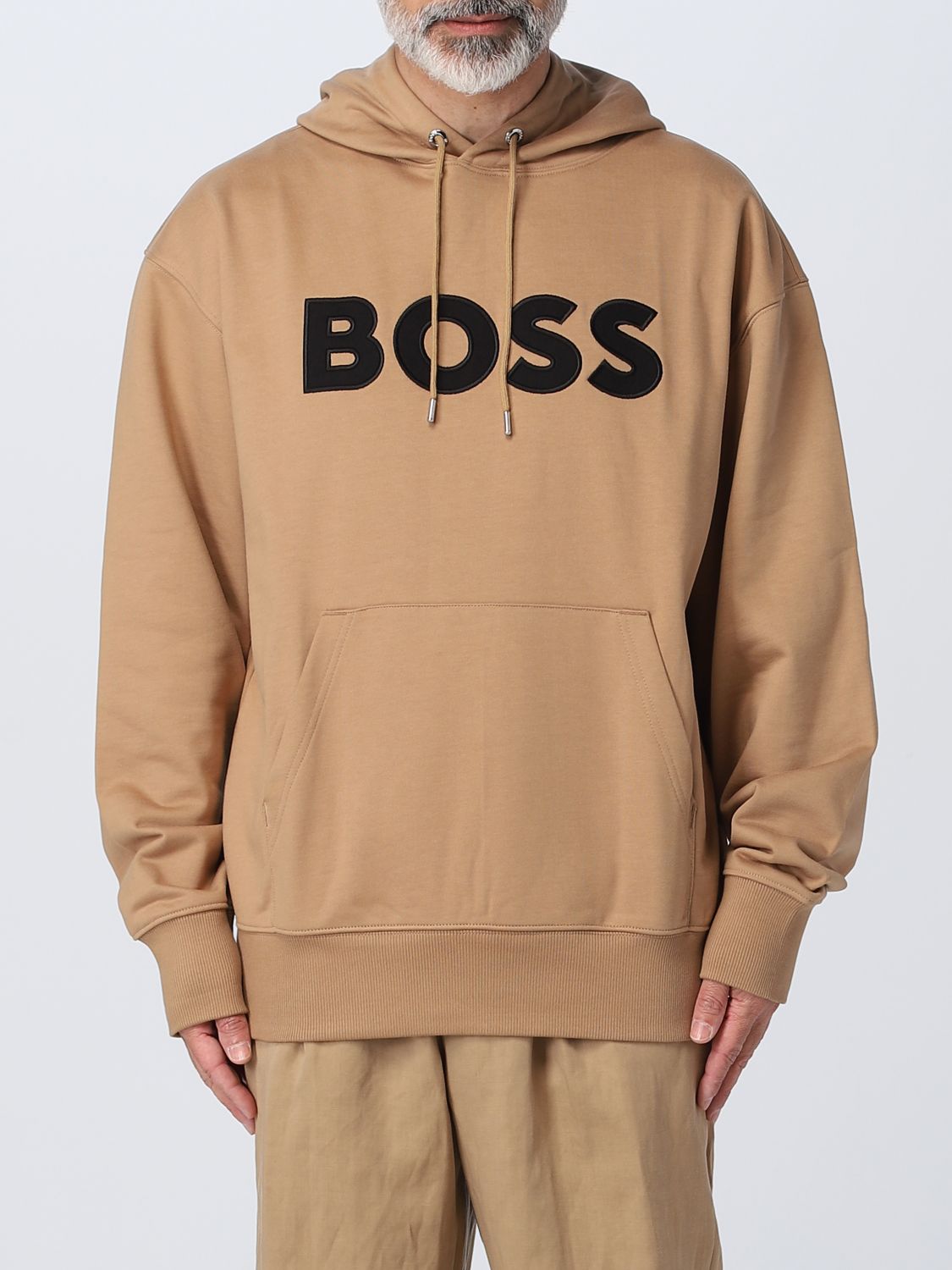 Hugo Boss Sweatshirt Boss Men Color Beige